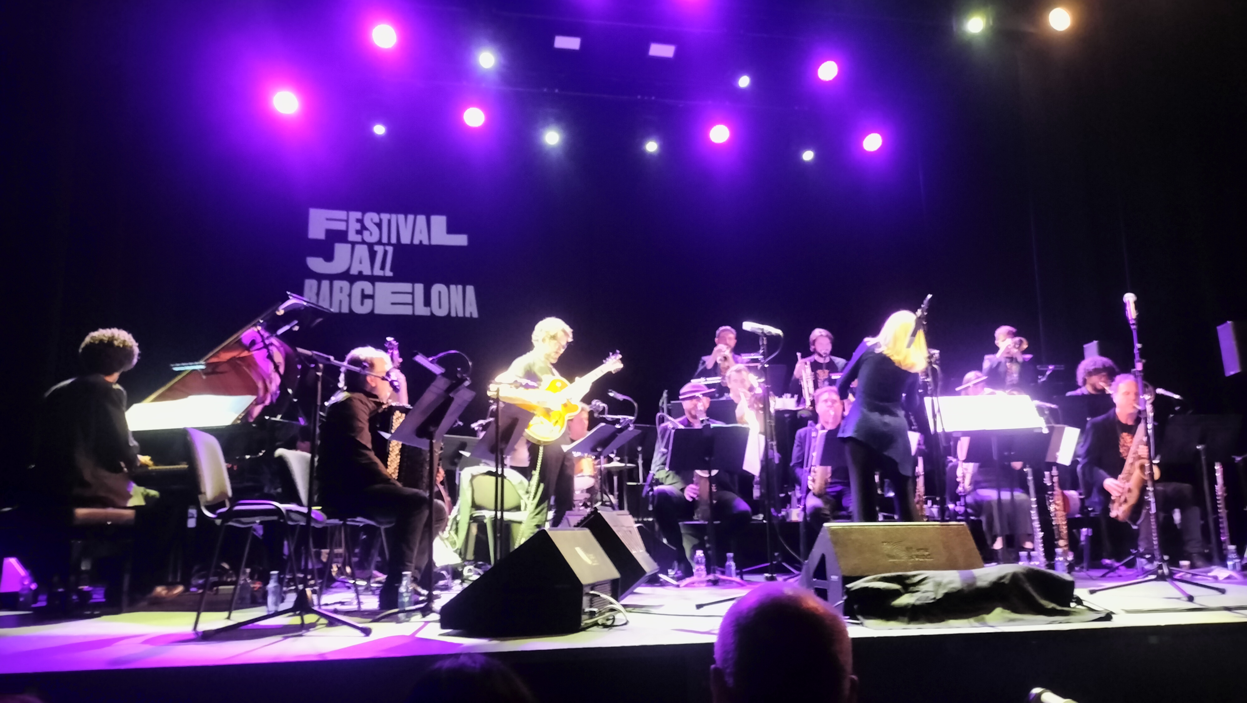 Jaume Llombart with Maria Schneider & Clasijazz Big Band