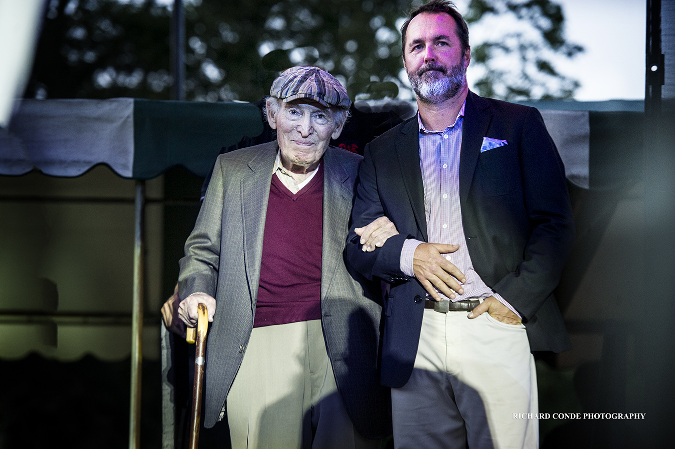 George Wein at the 2017 Newport Jazz Festival