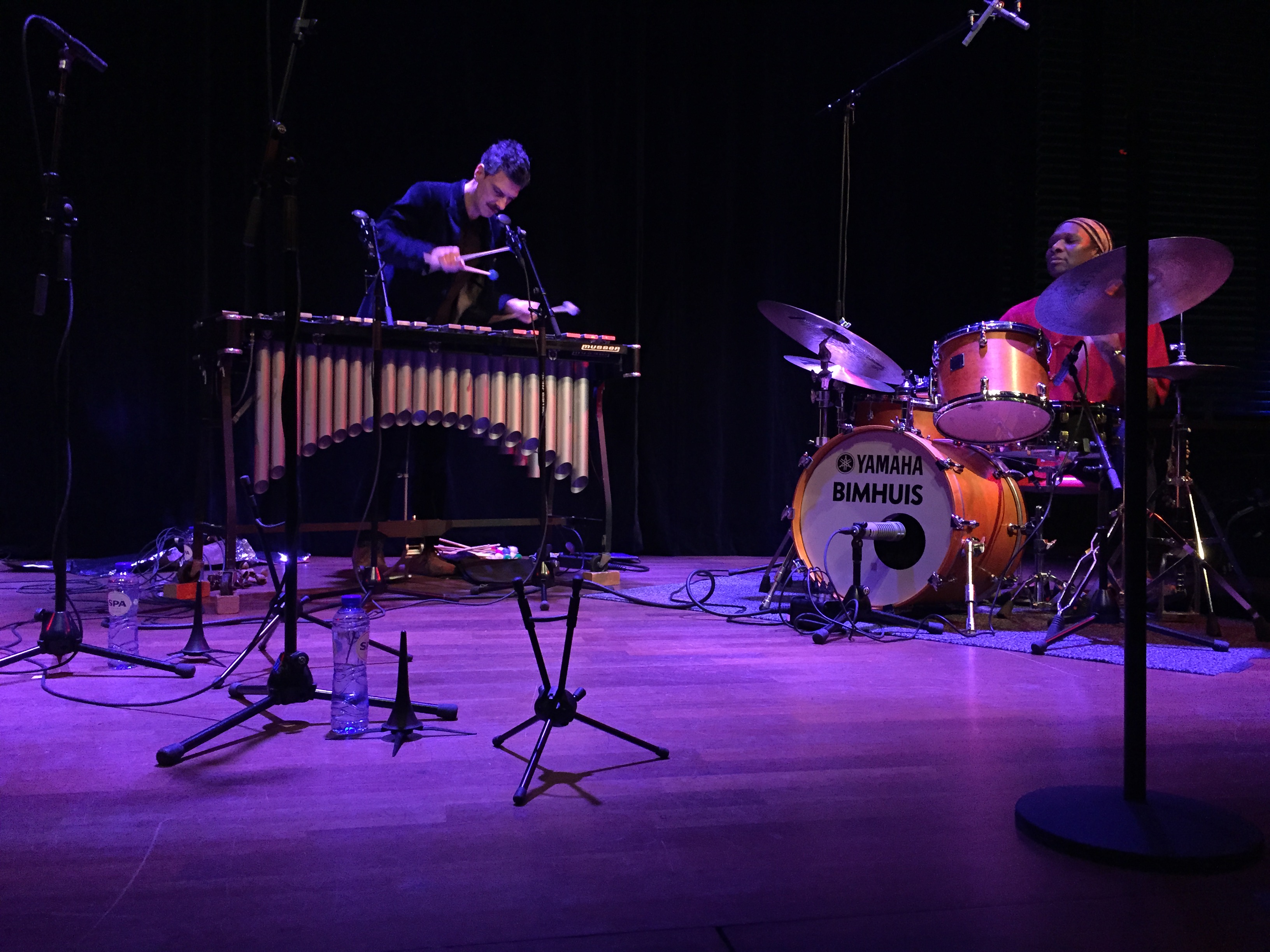 Pasquale Mirra, Hamid Drake Bimhuis Amsterdam January 23rd 2016