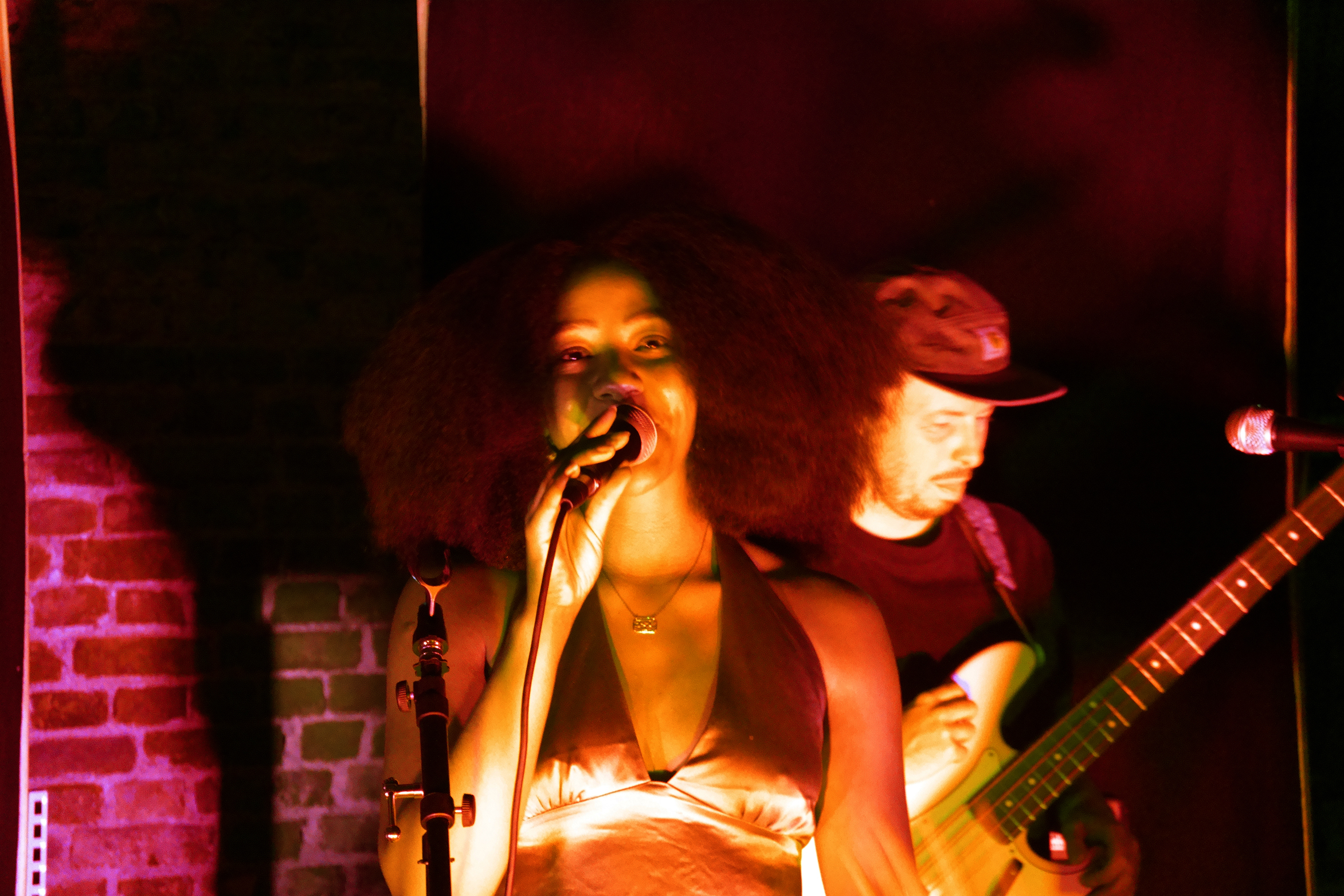 Sanyu and Joachim Meyer at Kruttverket, Oslo — jazz photo by Daniel Mège | All About Jazz