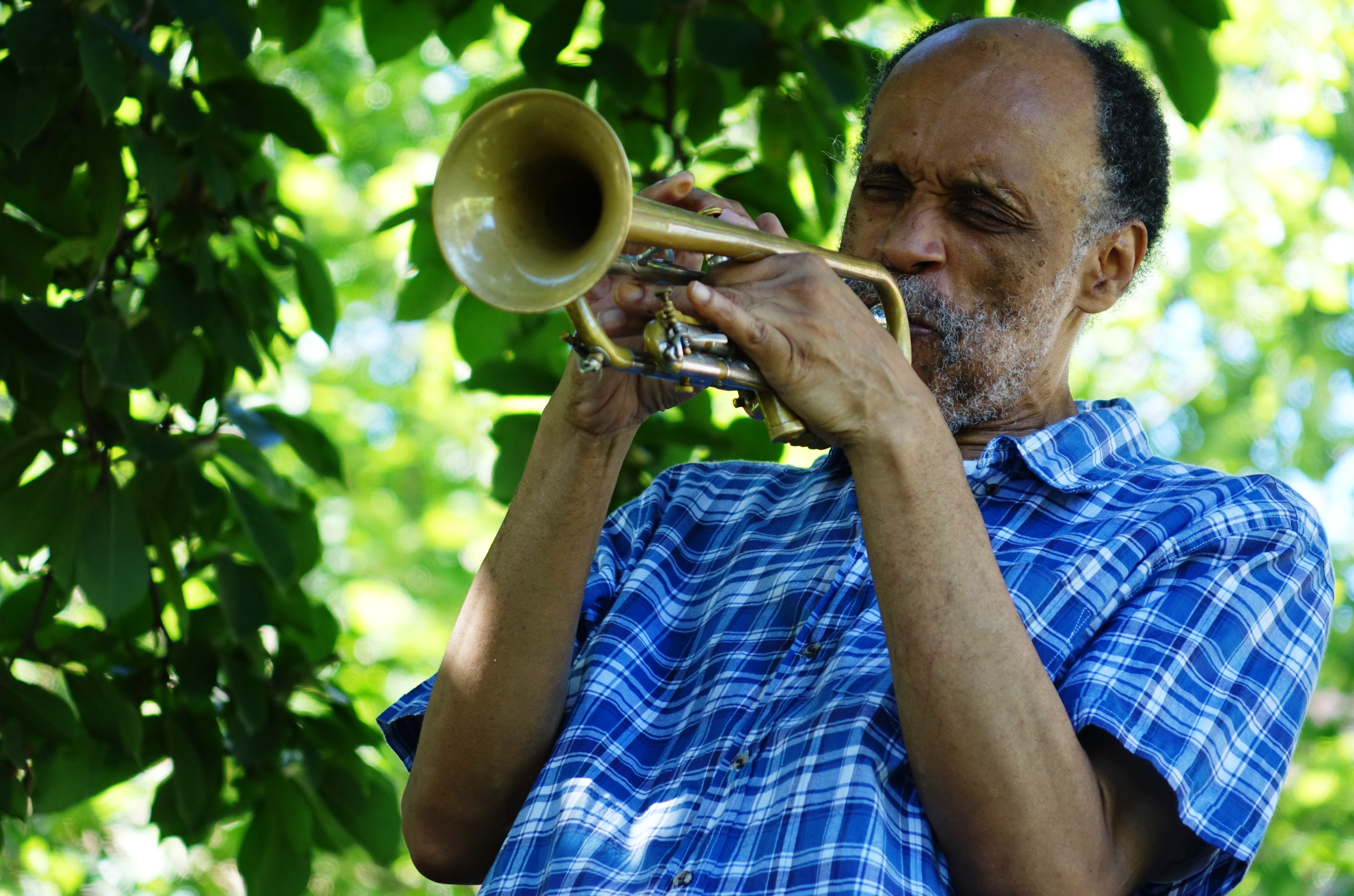 Daniel Carter in Corlears Hook Park in September 2017