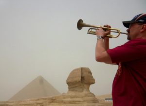 At the Sphinx