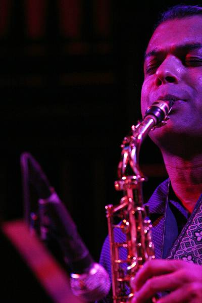 Rudresh Mahantappa with &Quot;Indo-Pak Coalition&Quot; at the Joe's Pub, New-York, Manhattan, May 2006