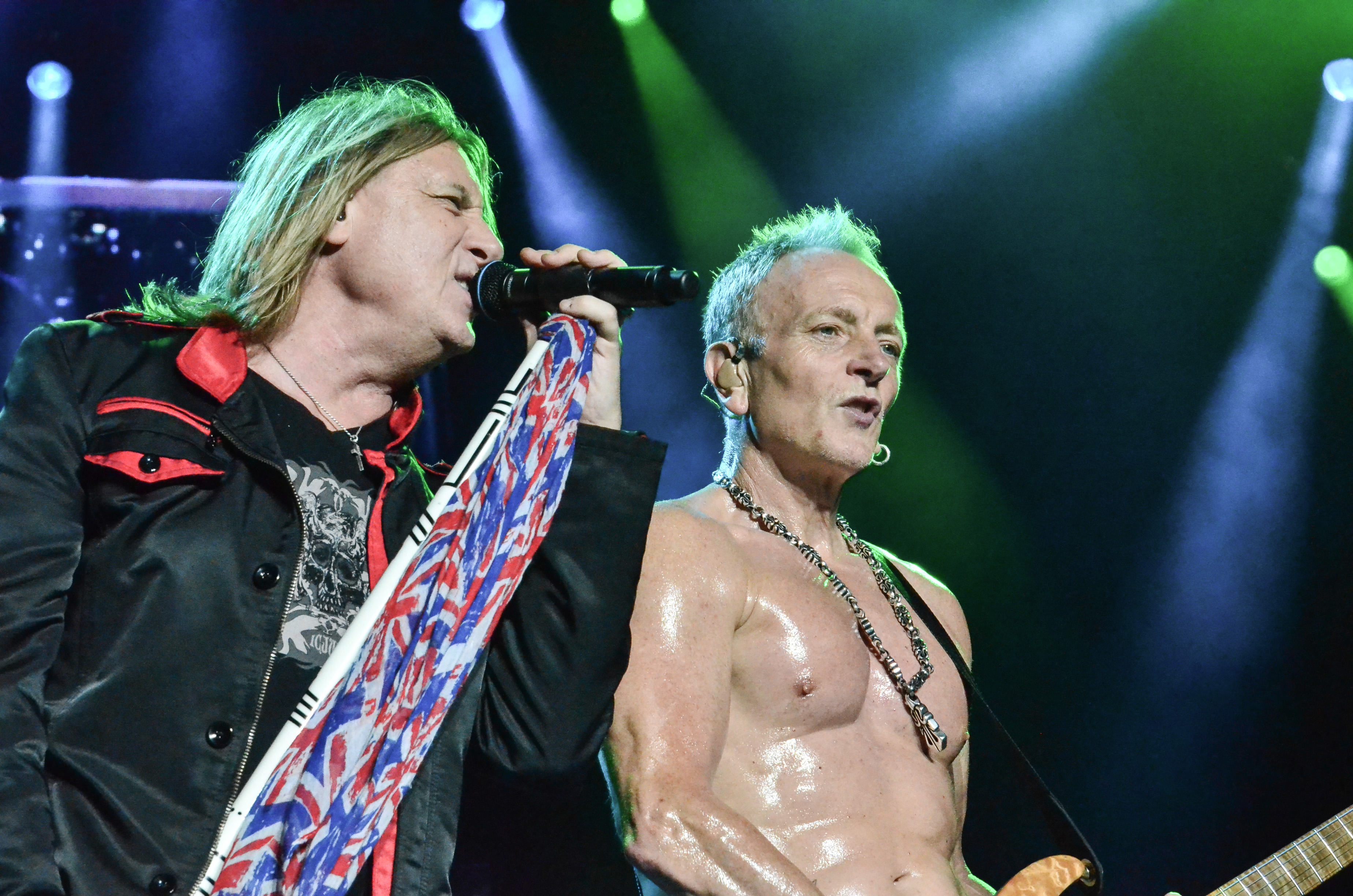 Def Leppard at NIkon at Jones Beach Theater on 7-23-2015.