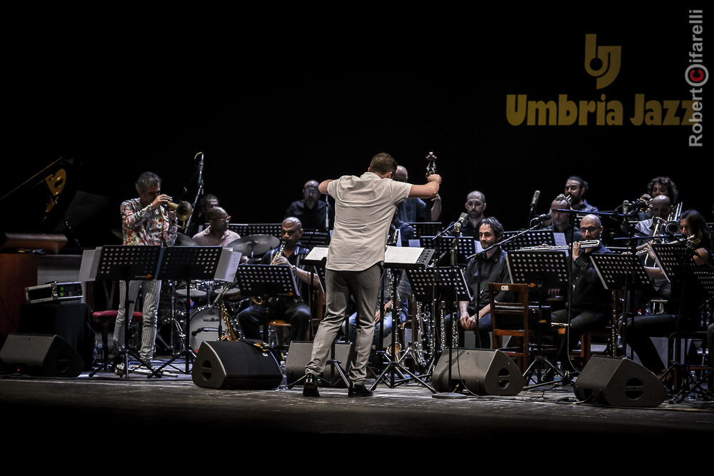 Umbria Jazz Orchestra: Paolo Fresu, Ryan Truesdell, Umbria Jazz 2017