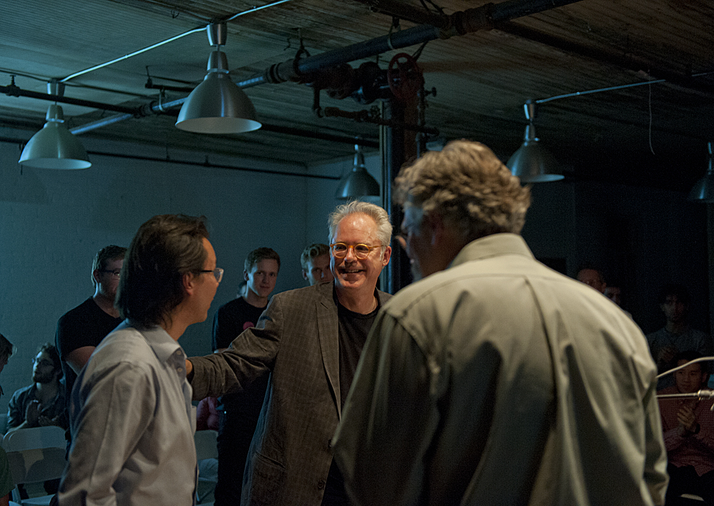 Bill Frisell, Eyvind Kang and Jim Woodring