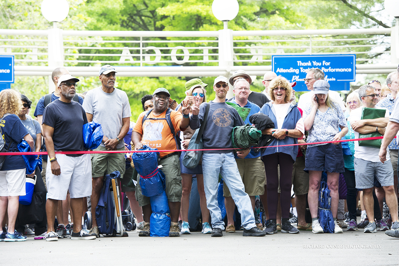 Jazz Fans at the 2019 Saratoga Jazz Festival