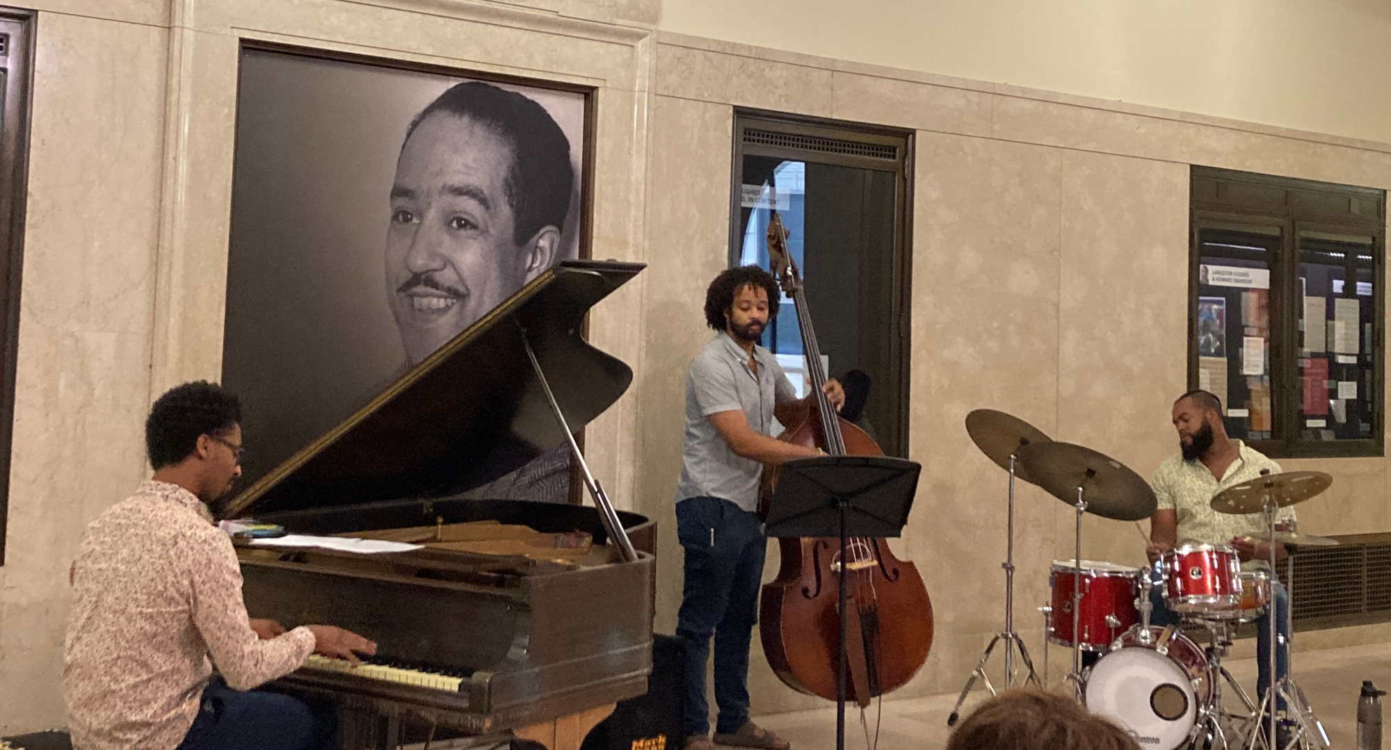 Theron Brown Trio at the Cleveland Public Library