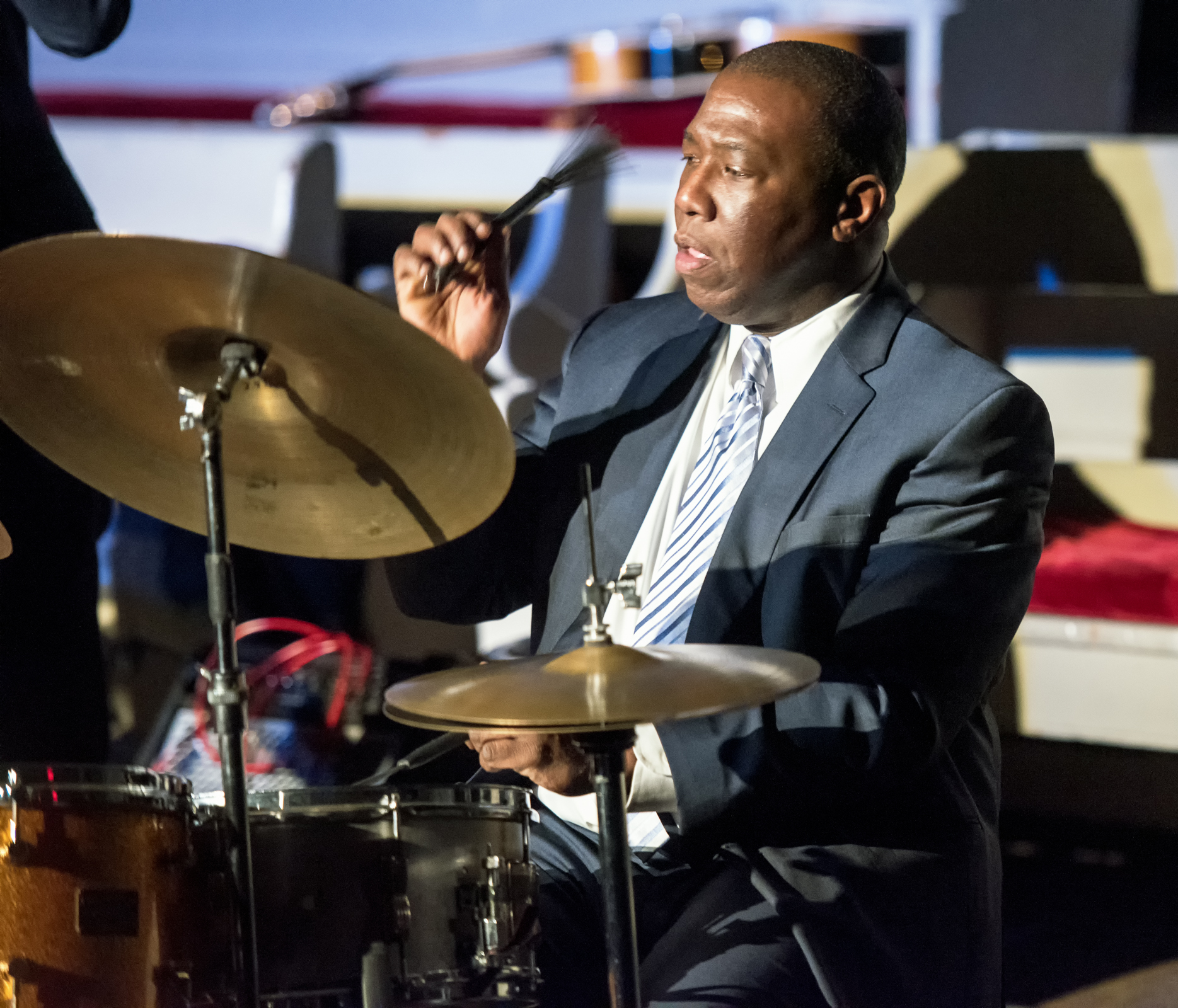 Kenny Washington at Jazz Legends Play for Disability Pride at Nyc Winter Jazzfest 2015