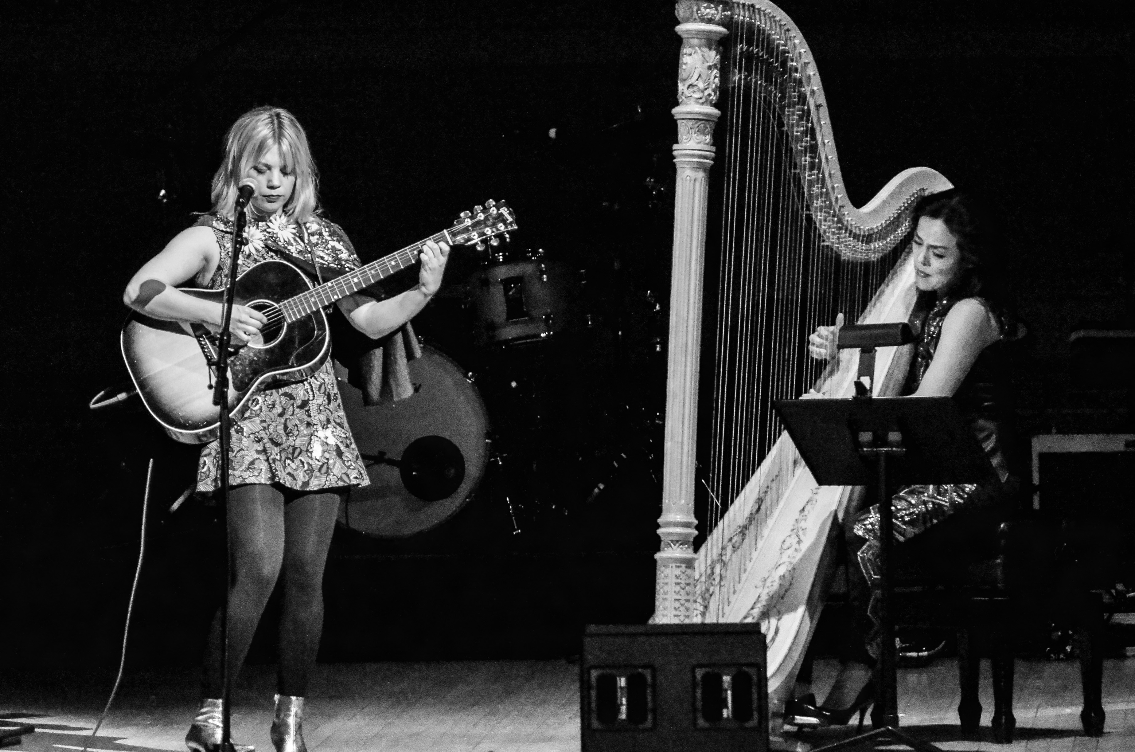 Basia Bulat and Lavinia Meijer at Tibet House 2016 Annual Benefit Concert at Carnegie Hall