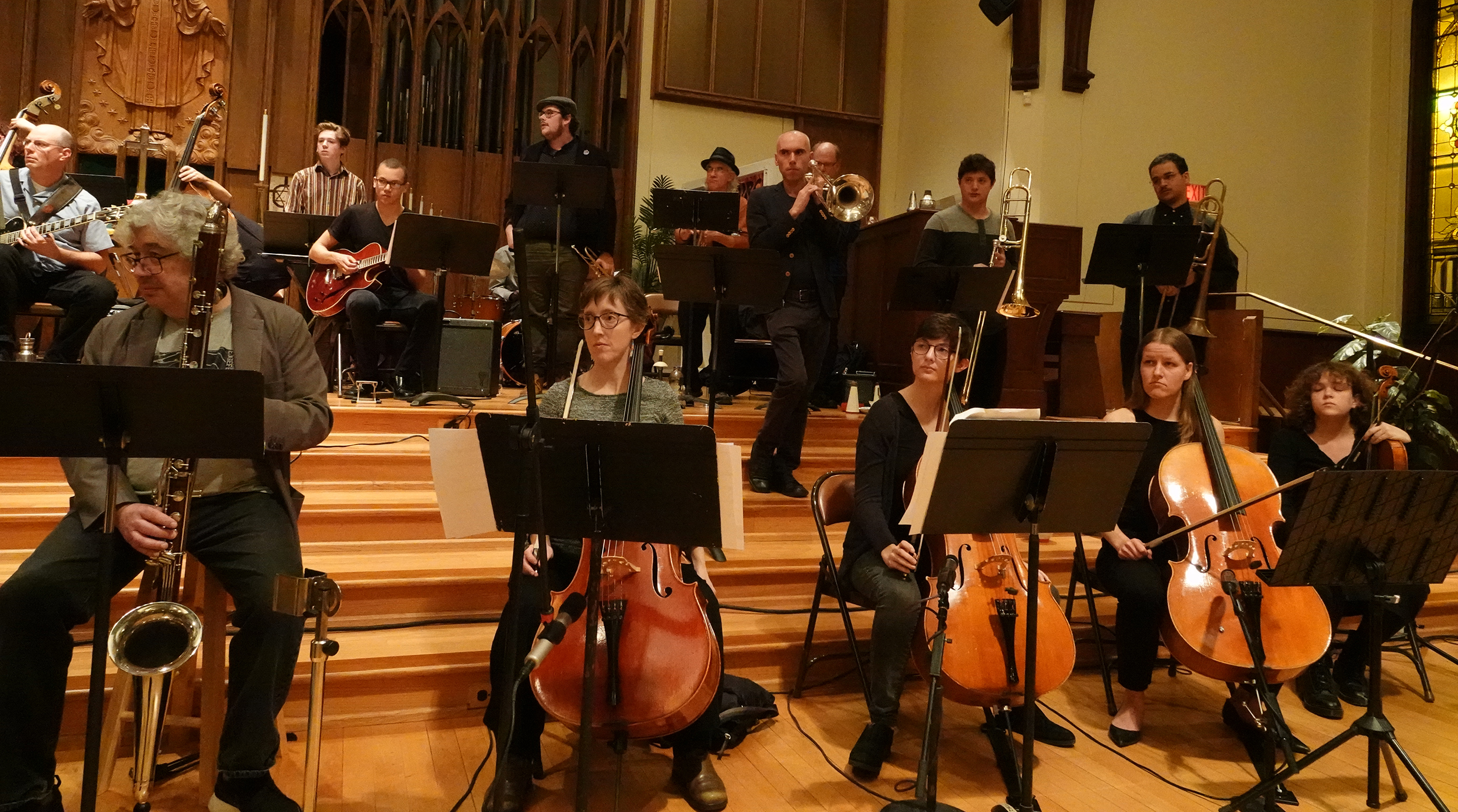 Vinny Golia Large Ensemble at 23rd Annual Edgefest 2019
