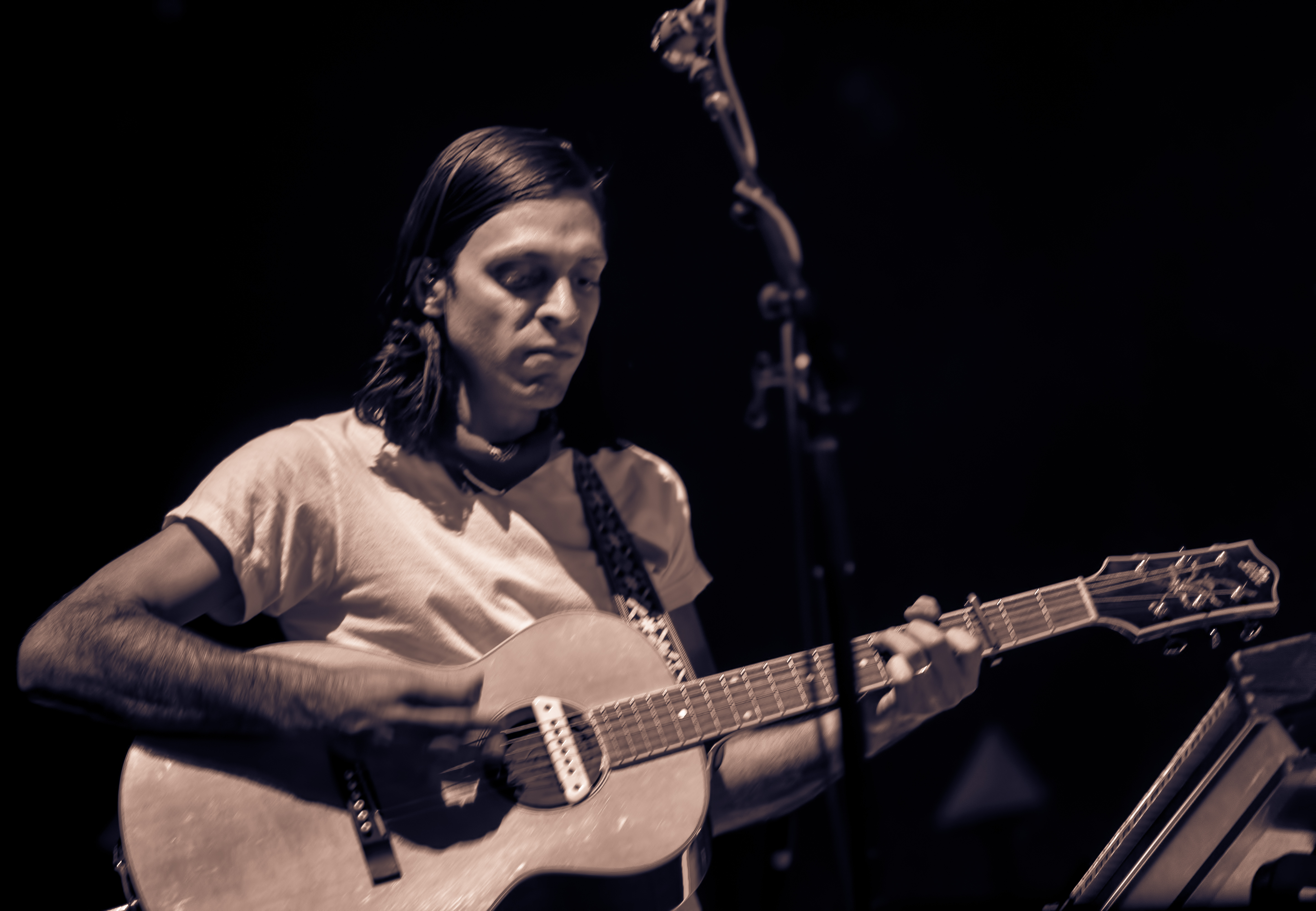 Anthony Lamarca with the War on Drugs at The Montreal International Jazz Festival 2018