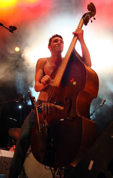 Mango Gadzi at the Open Sky Festival D'Hermance, Geneva, Switzerland, July 2006