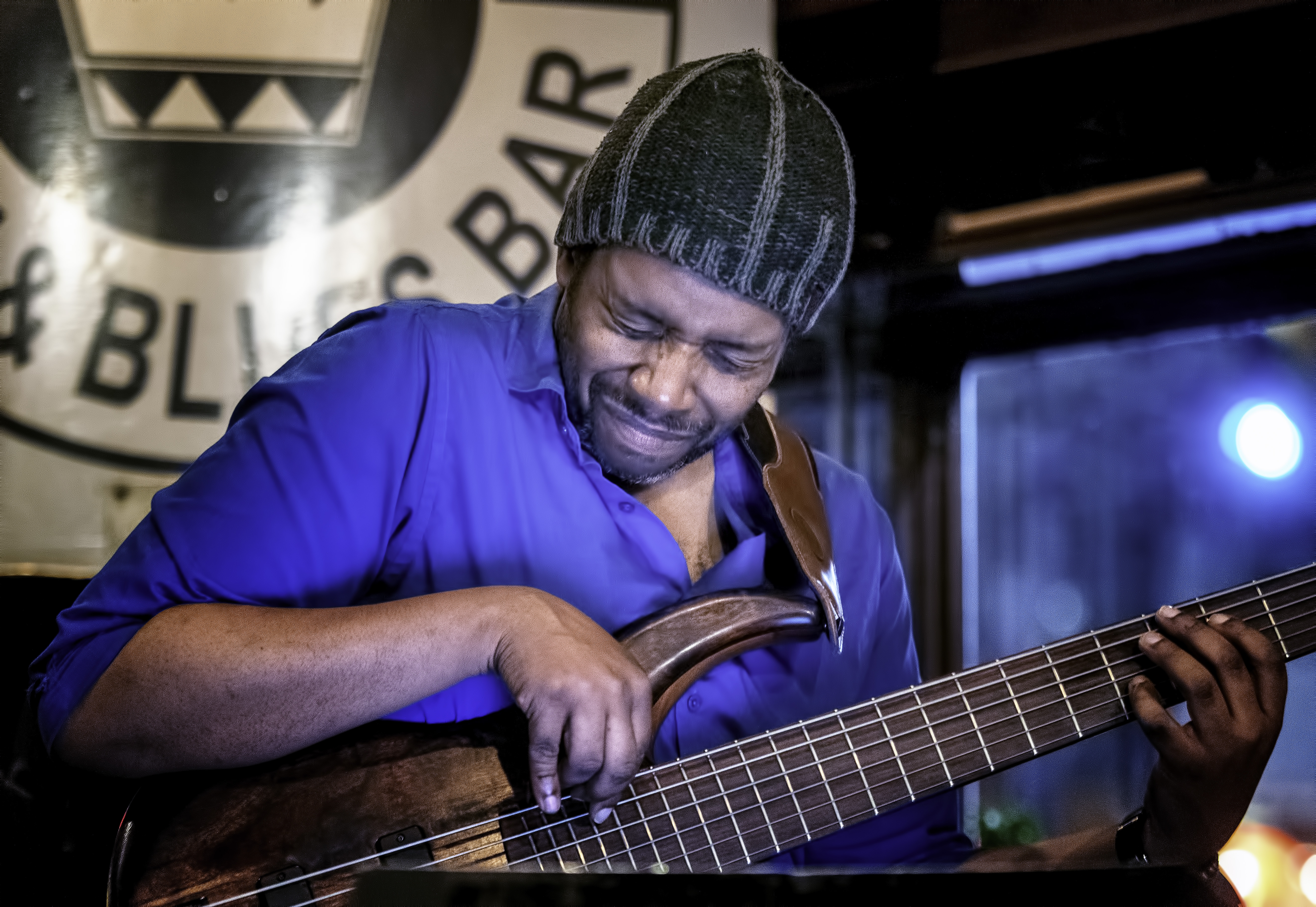 Rich Brown with Dayna Stephens at the Rex Jazz Bar at the Toronto Jazz Festival 2019