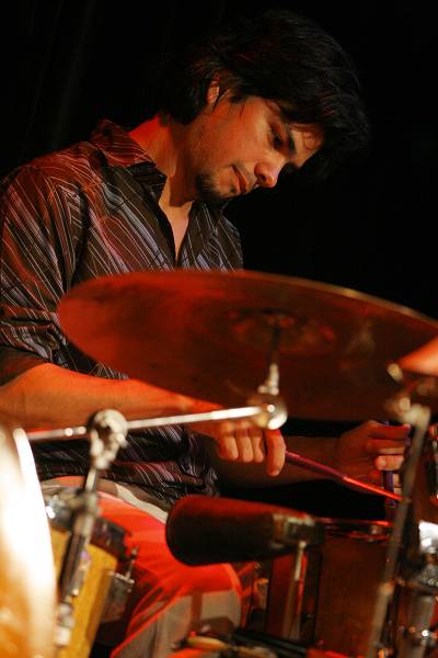 Julio D'Santiago with "Tropicalismo-Carte Blanche Matthieu Rossignely" at the Sud Des Alpes, Amr, Geneva, Switzerland, May 200
