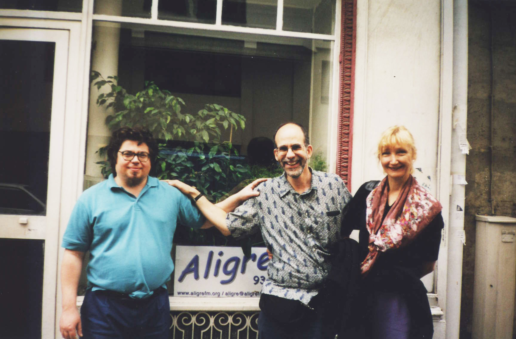 Steve and Joyce Feigenbaum at Aligre