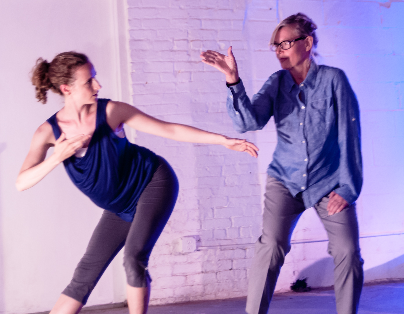 Abigail Levine and Irene Hultman with the Claudia Quintet at Shapeshifter Lab