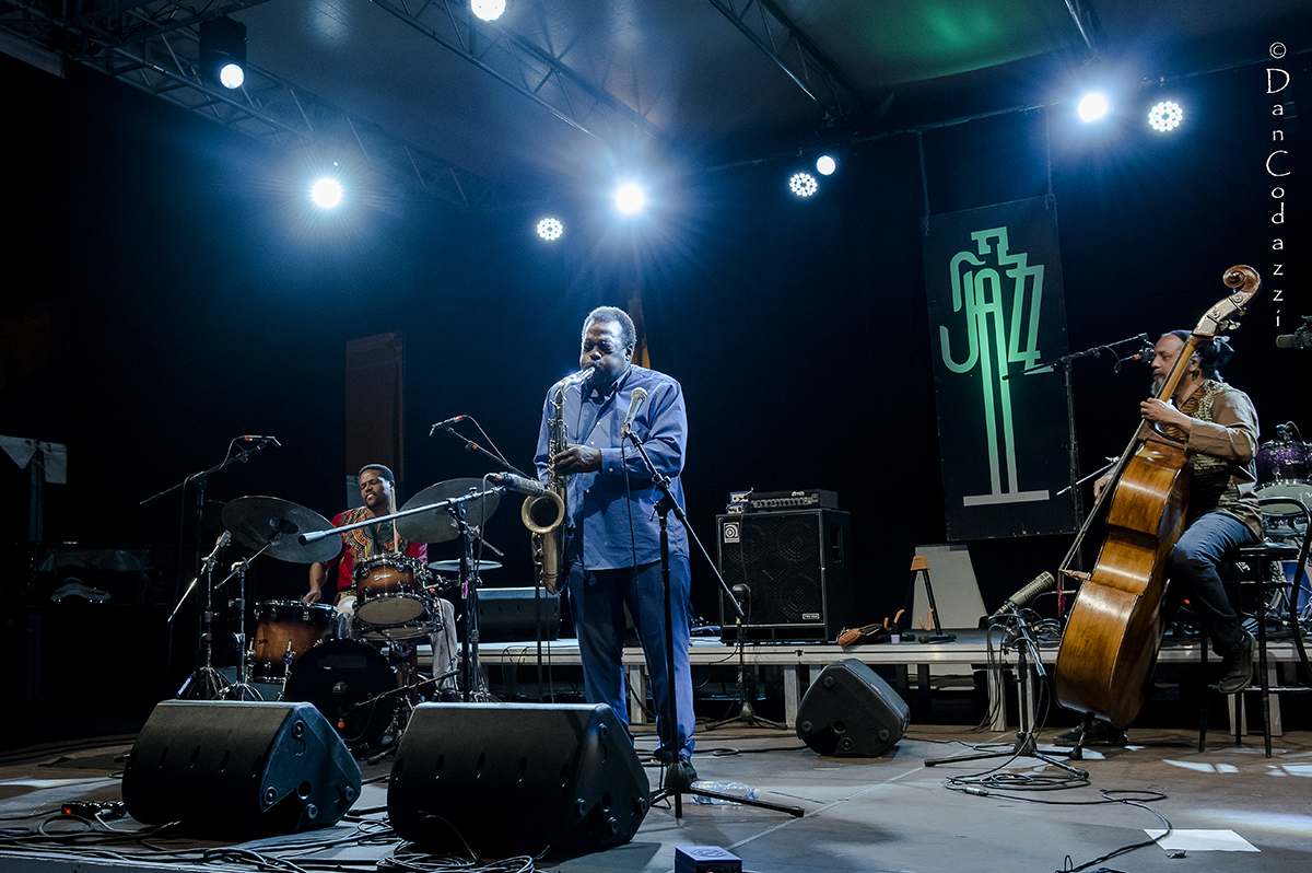 David Murray trio at Sant'Anna Arresi jazz Festival 2018
