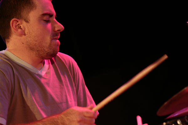 Bertrand Blessing with "Double Jeu Trio" at Amr, Sud Des Alpes, Geneva, Switzerland, 2005