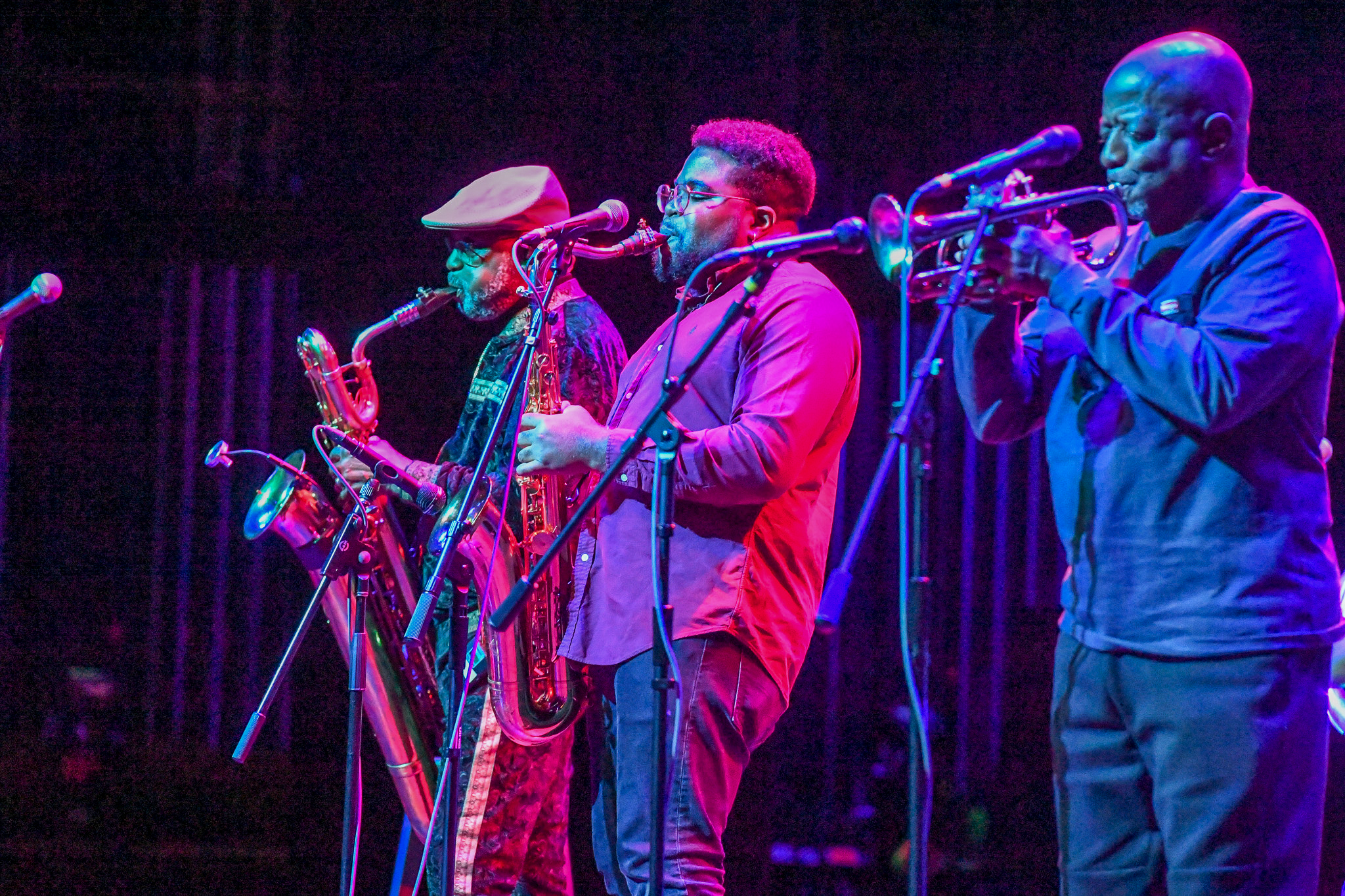 Dirty Dozen Brass Band, CNU/Diamonstein Concert Hall, Newport News VA, Paul Greiner