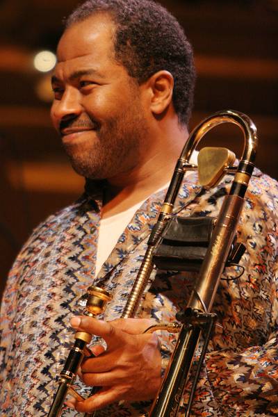 Clifton Anderson with "Sonny Rollins Quintet" at the Victoria Hall, Geneva, Switzerland, May 2006