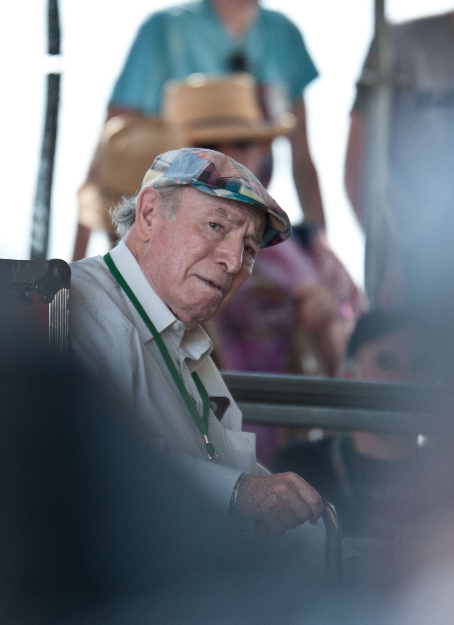 George Wein Watching Trombone Shorty