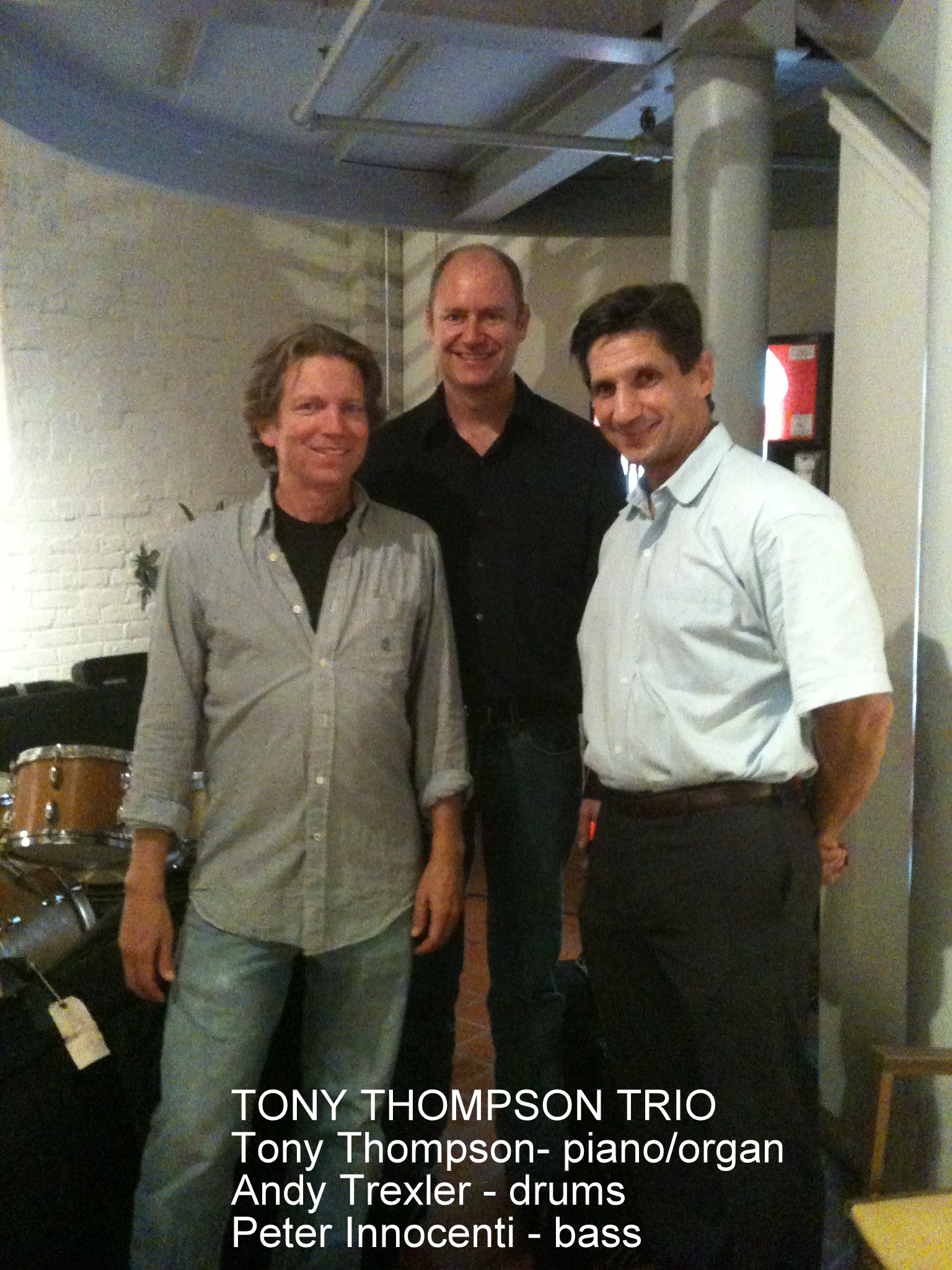 Tony Thompson Trio Artspace