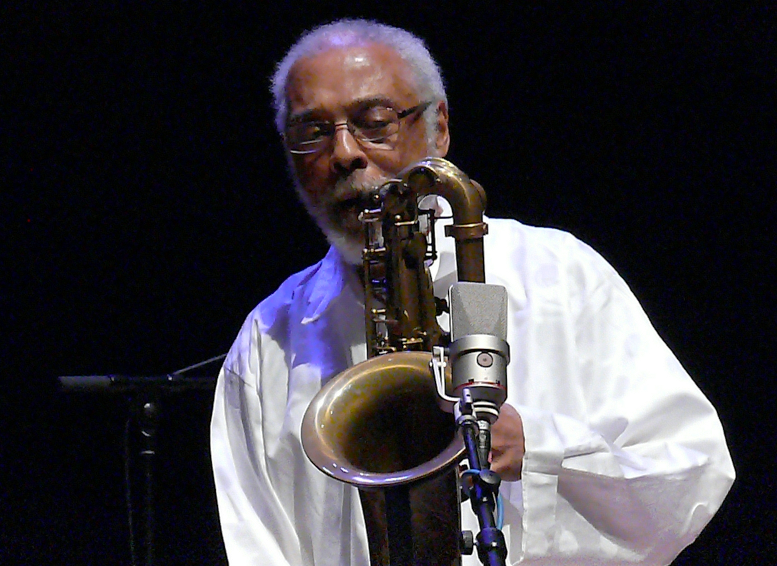 Hamiett bluiett at the vision festival, new york in june 2013