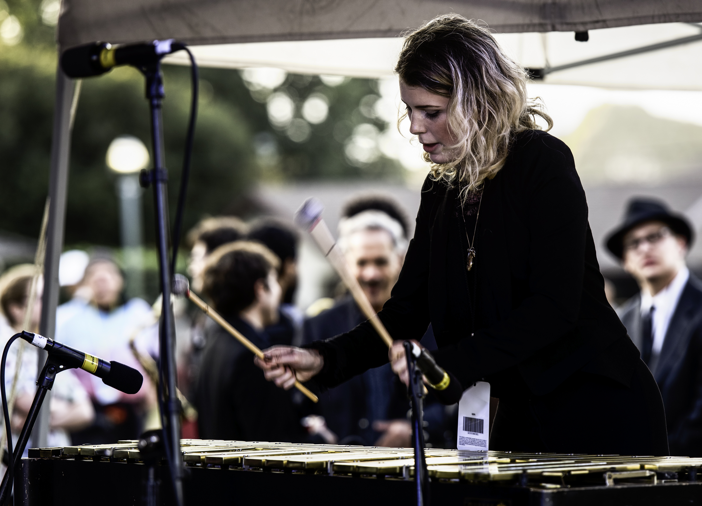 Sasha Berliner with the Next Generation Jazz Orchestra at the Monterey Jazz Festival