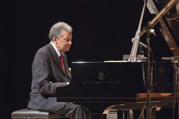 Abdullah Ibrahim Playing Piano in Concert