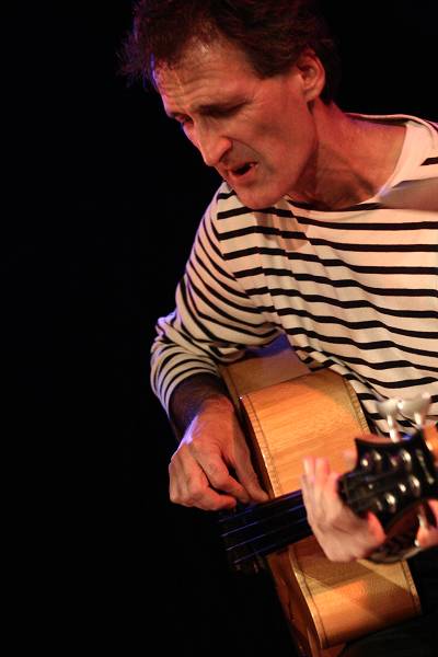 Frederic Folmer with the "Moncef Genoud Trio" at the Sud Des Alpes, Amr, Geneva, Switzerland,2005