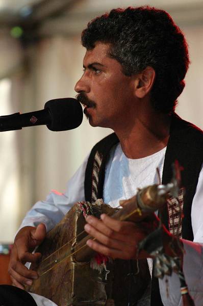Ammar Toumi with "Les Nomades" at L'Amr Aux Cropettes, Geneva, Switzerland, 2004