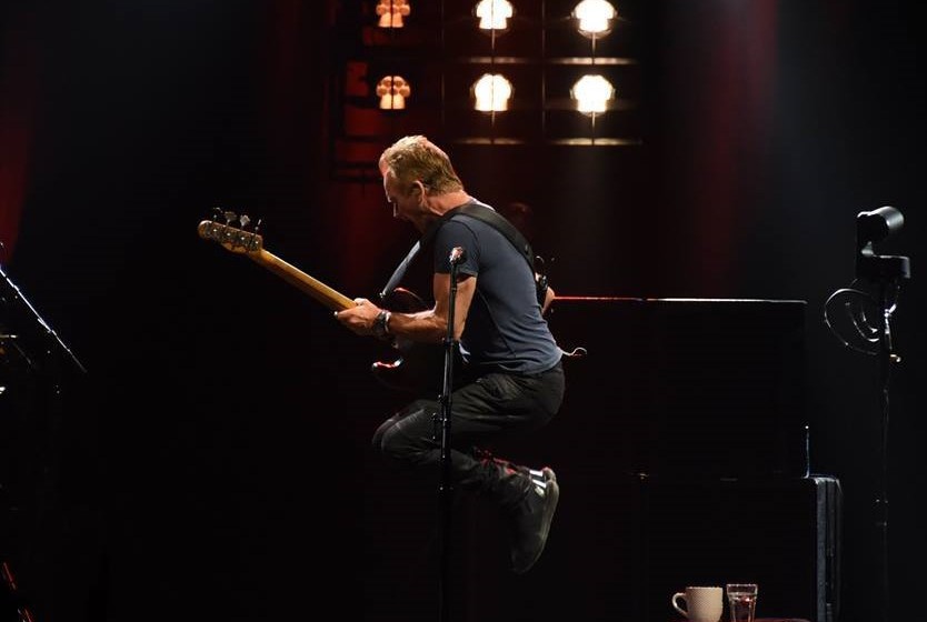 Sting at Boris Trajkovski Sports Hall in Skopje, Macedonia Sting at Boris Trajkovski Sports Hall in Skopje, Macedonia