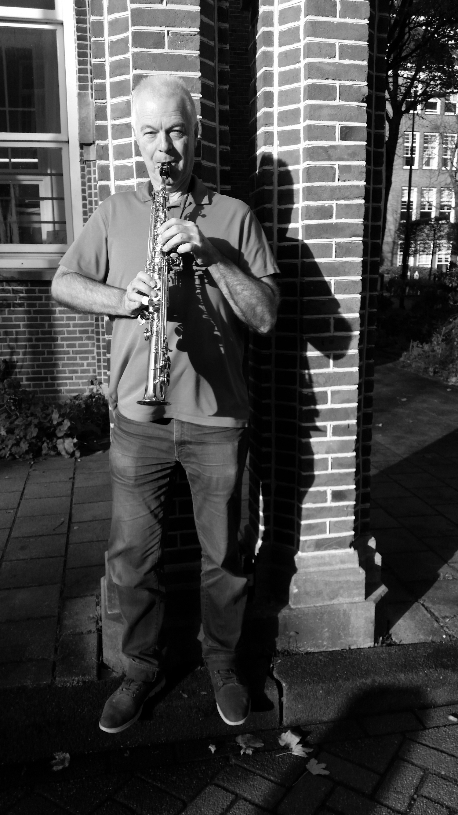Jazzmosax on soprano sax