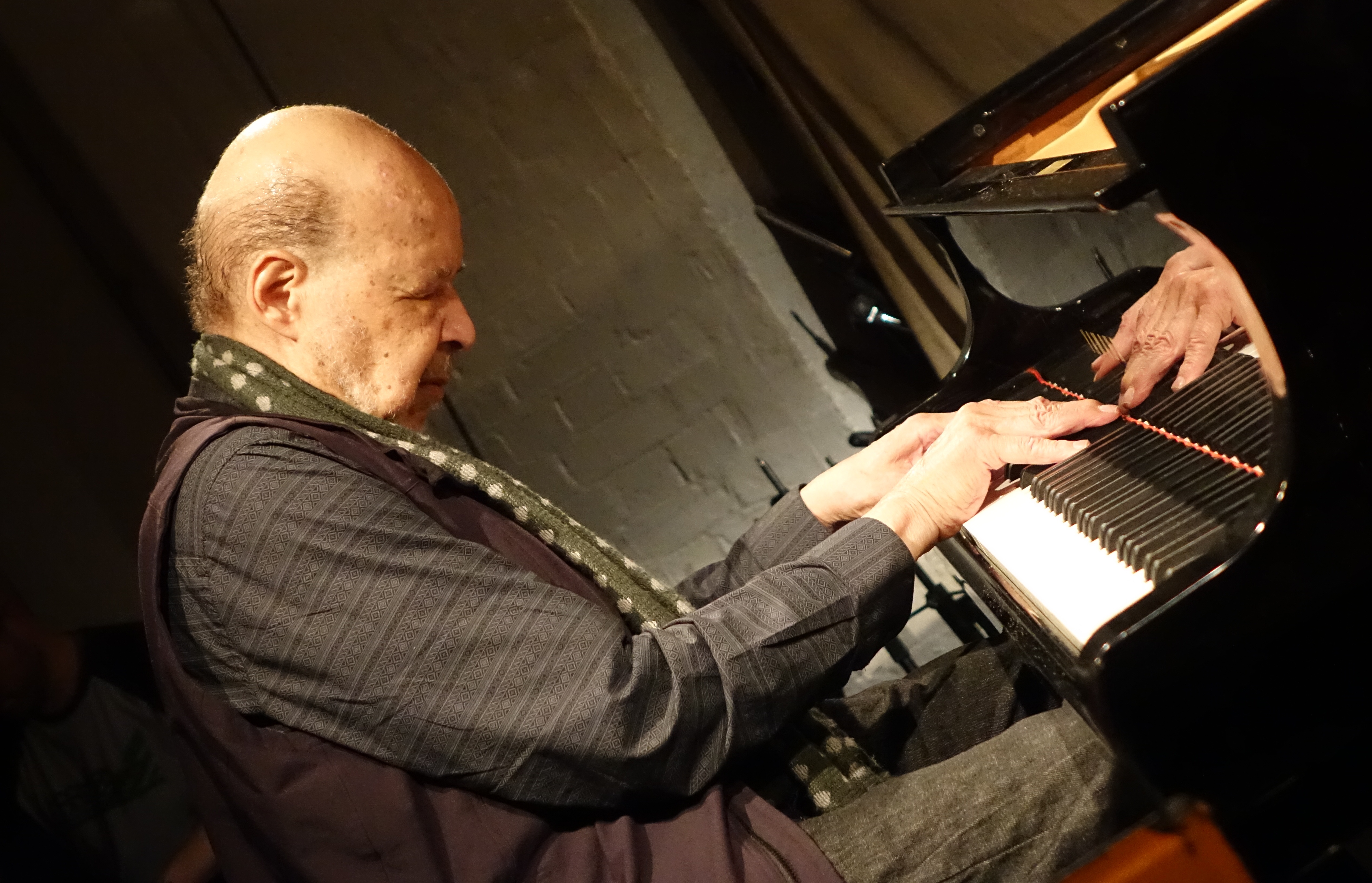 Dave Burrell at Cafe Oto, London in November 2018