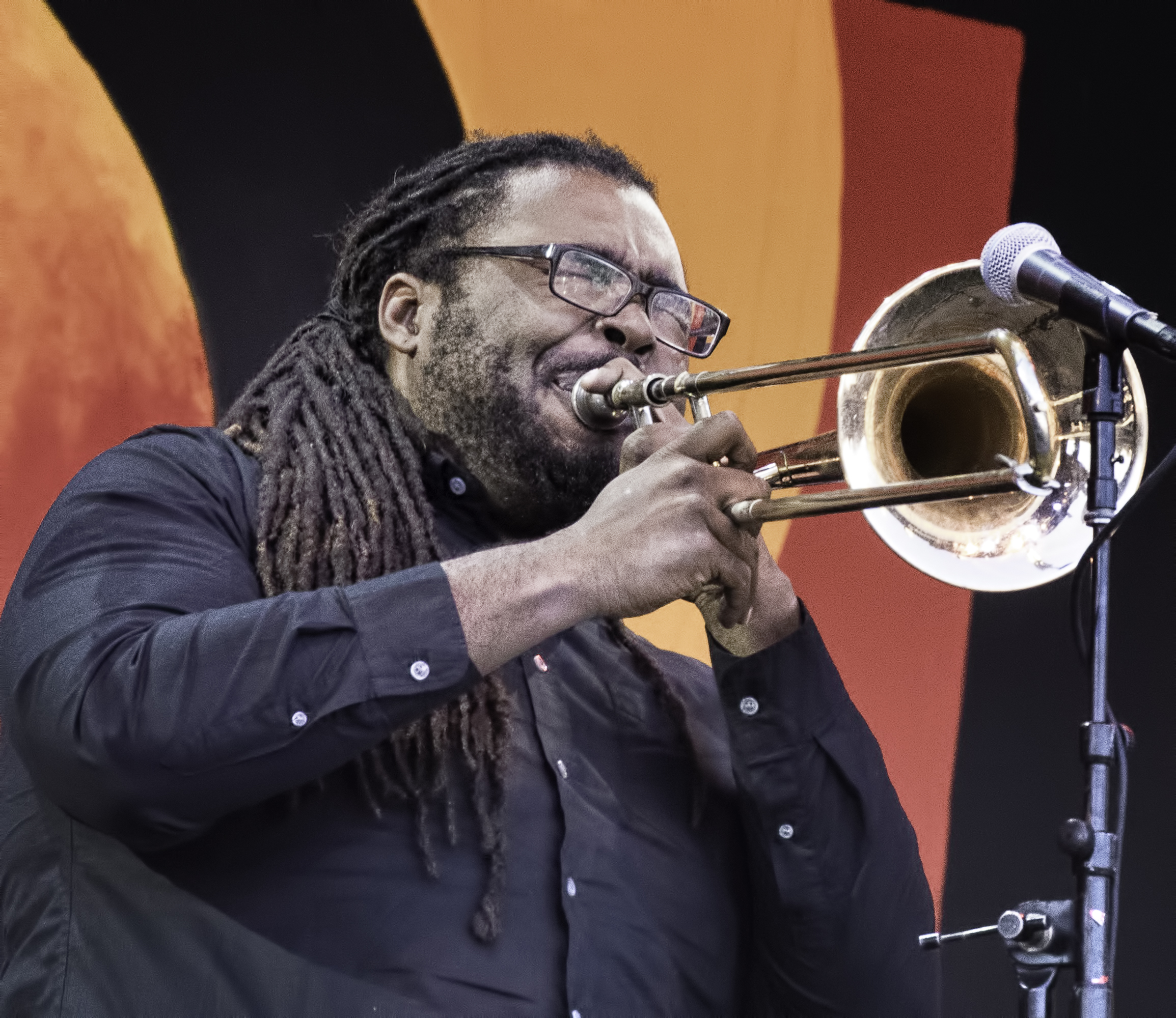 Lemar Guillary with John Beasley and the MONK'estra at the Monterey jazz Festival