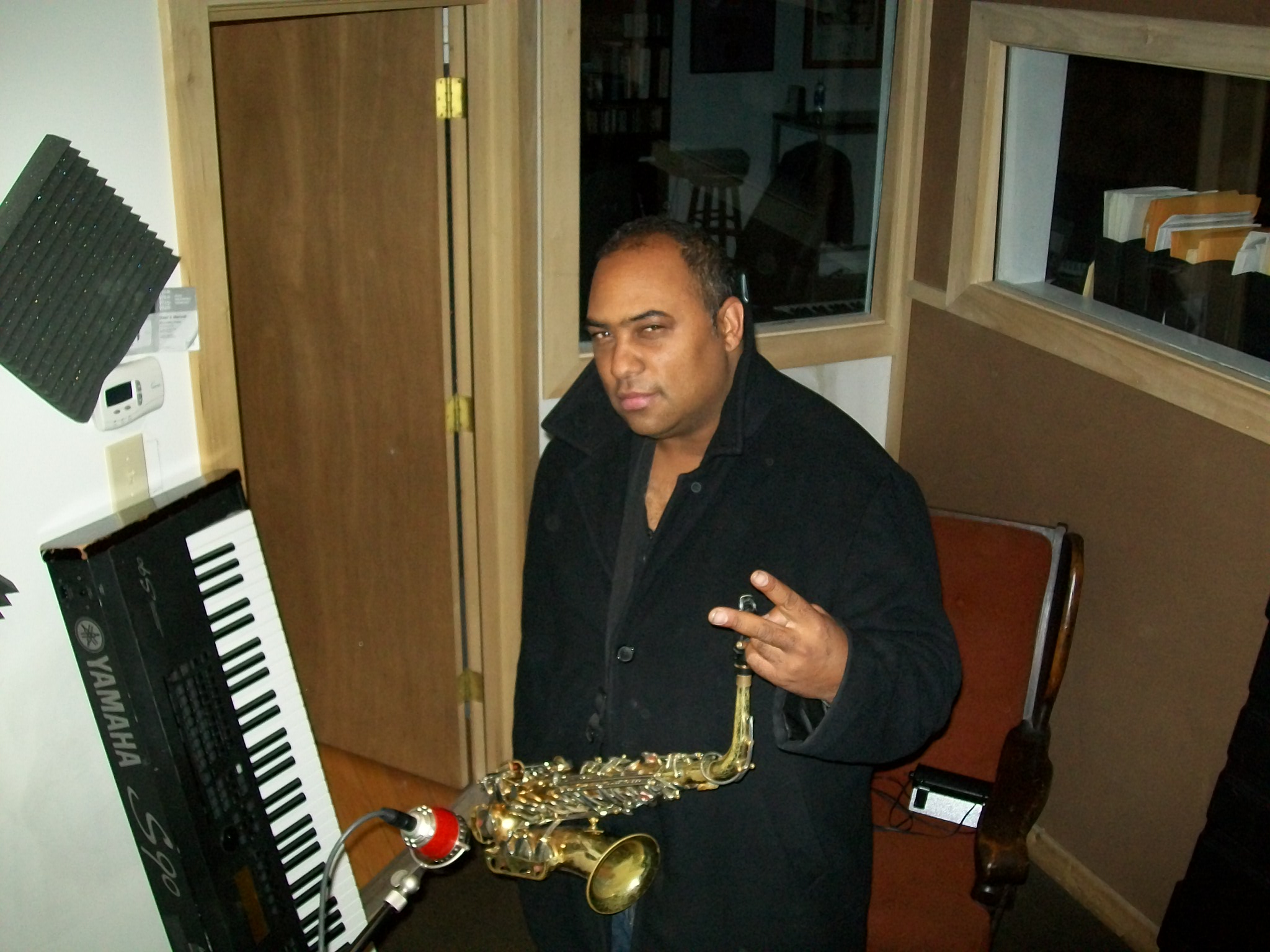 Rob Dixon on a Tony Adamo Record Date