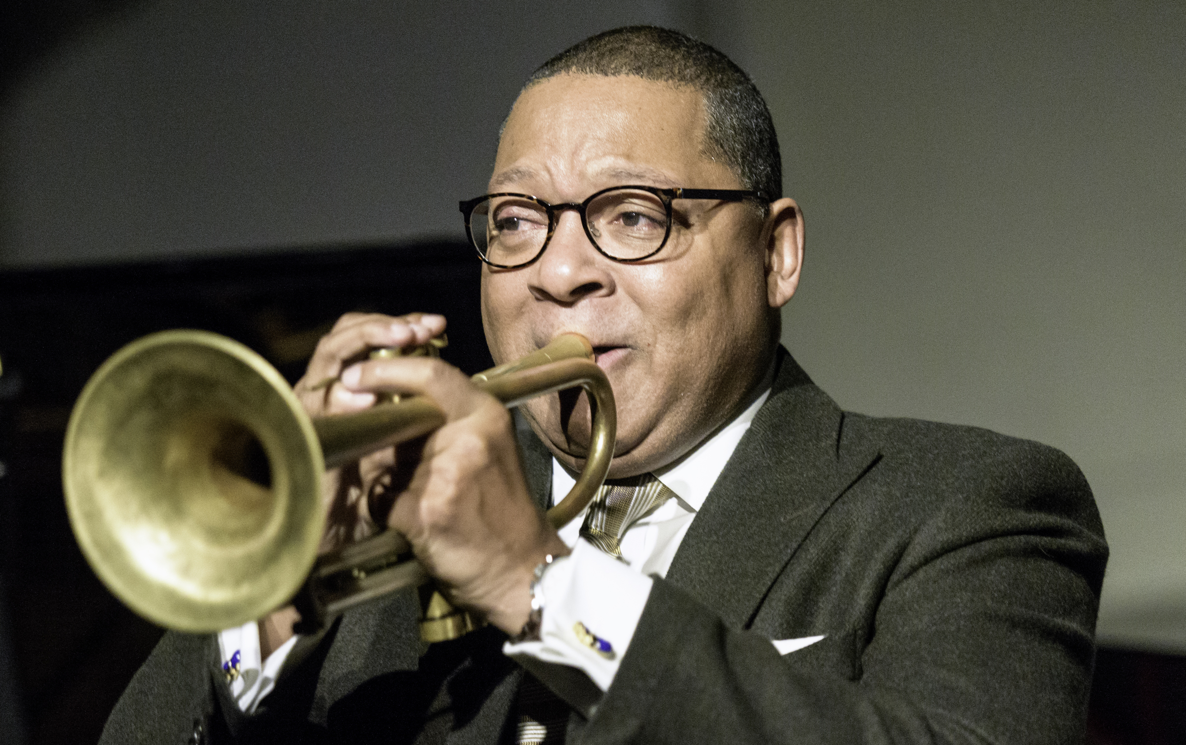 Wynton Marsalis at the Jazz Legends for Disability Pride at the NYC Winter Jazzfest 2016