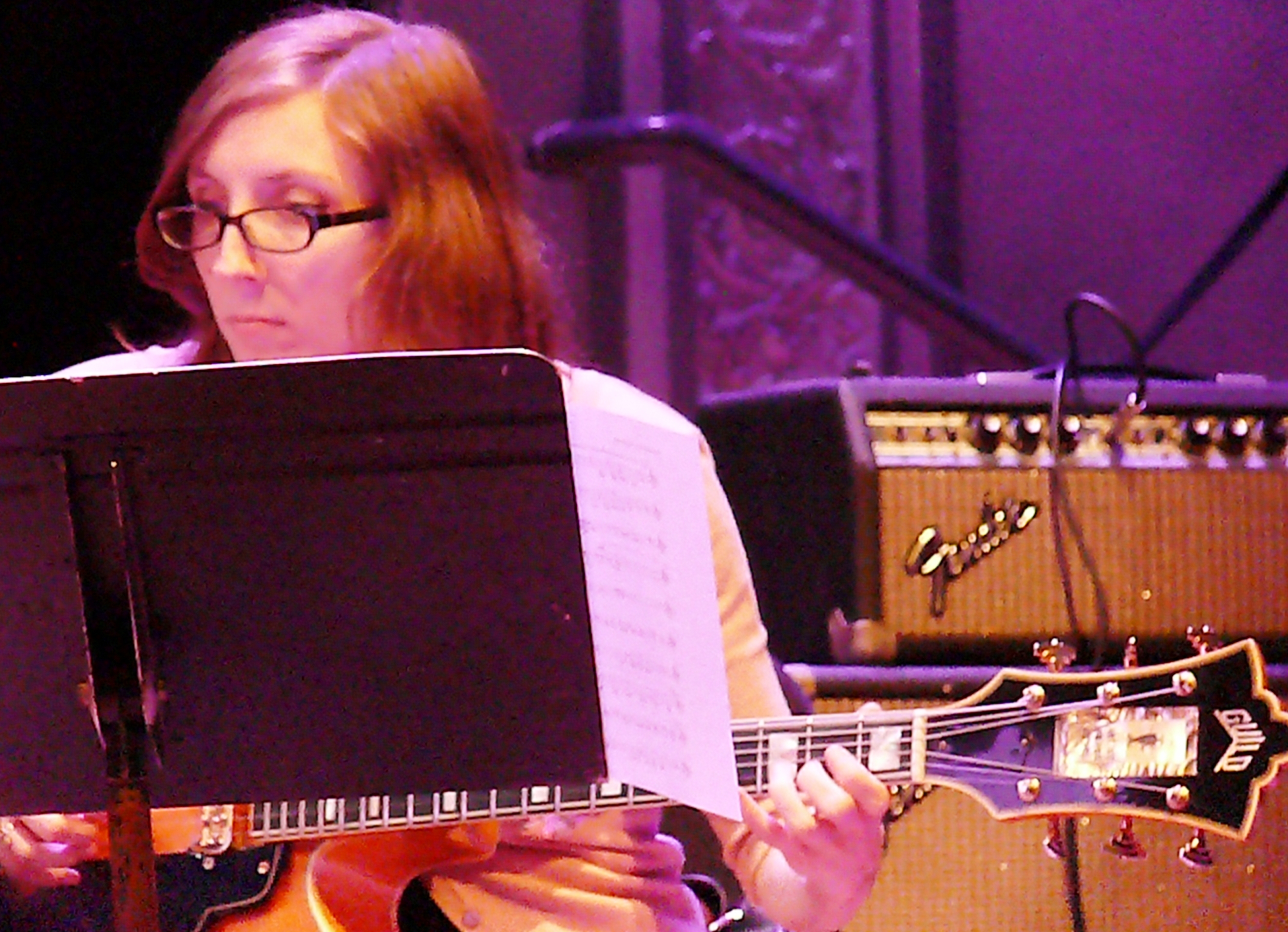 Mary Halvorson at the Vision Festival in June 2012