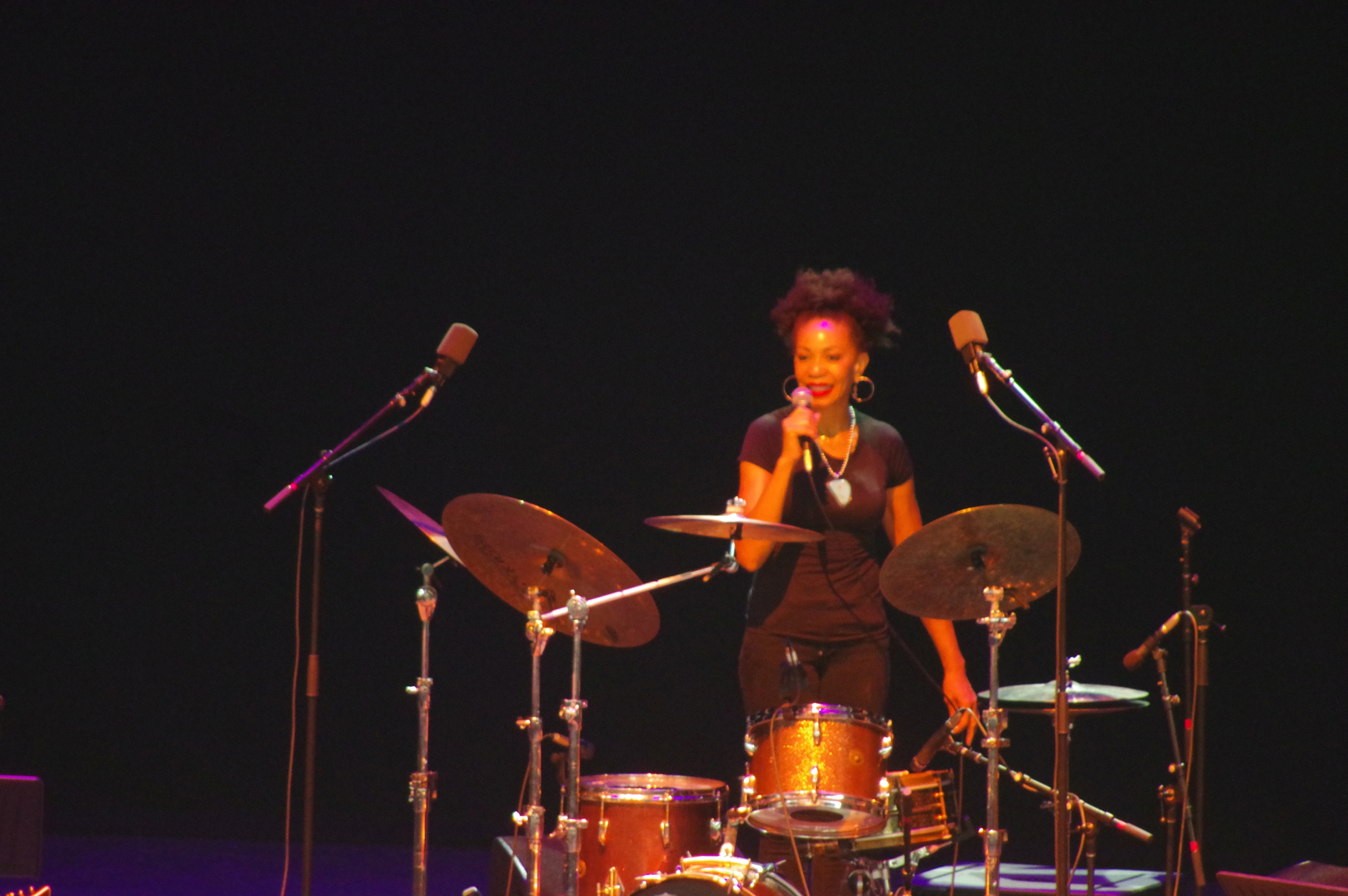 Cindy Blackman Santana — jazz photo by Lee Whiteman | All About Jazz