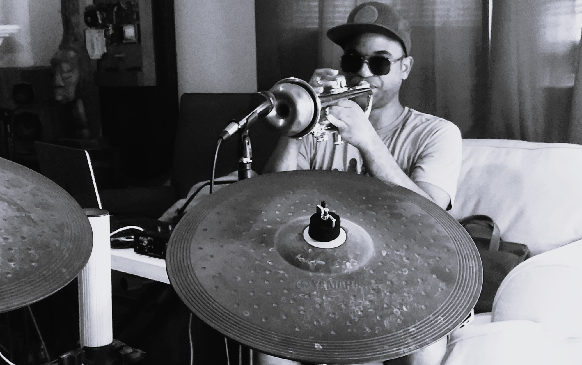 Branden Lewis — jazz photo by Cobra Basement | All About Jazz