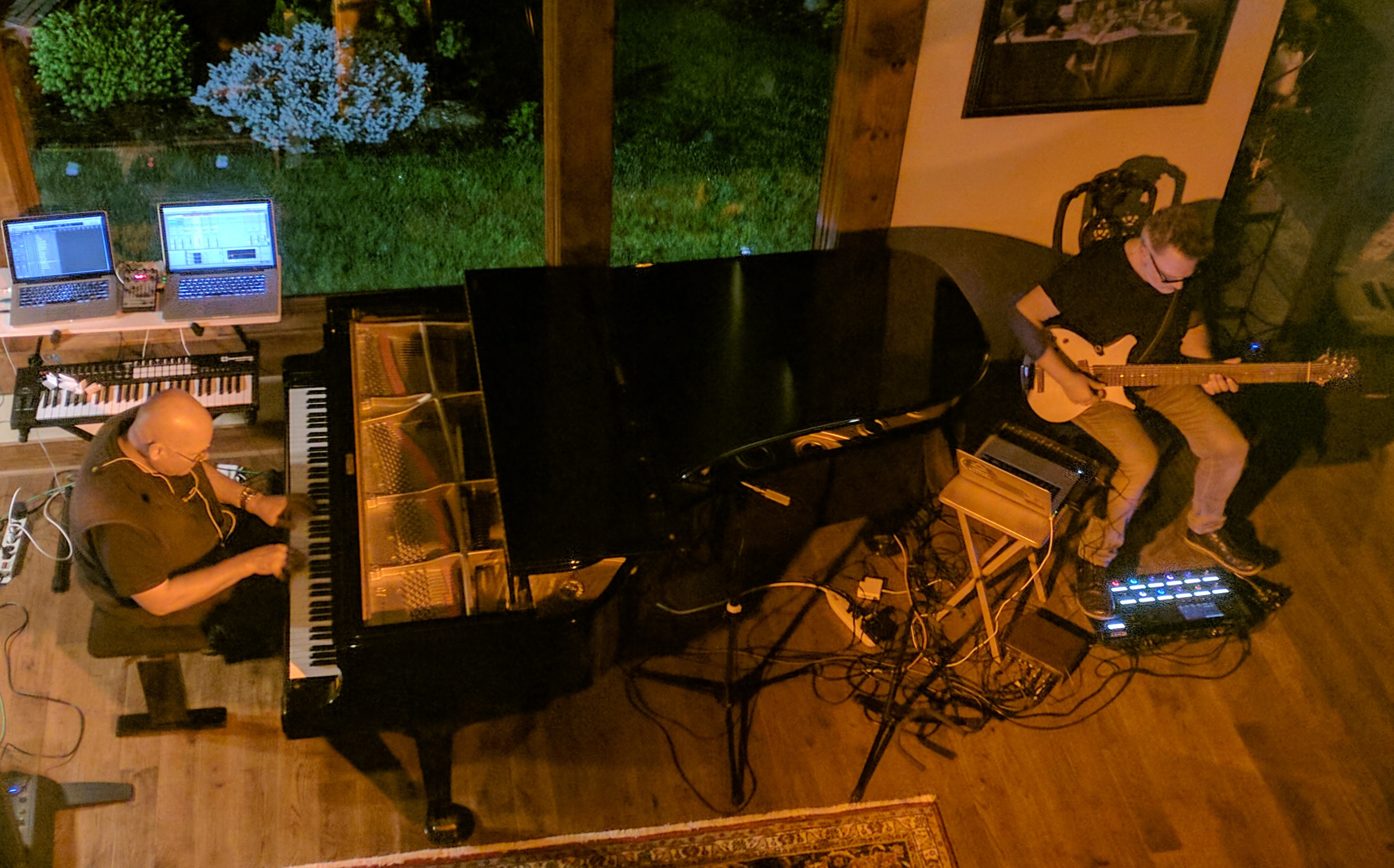 Robert Rich & Markus Reuter at Streamside Concerts