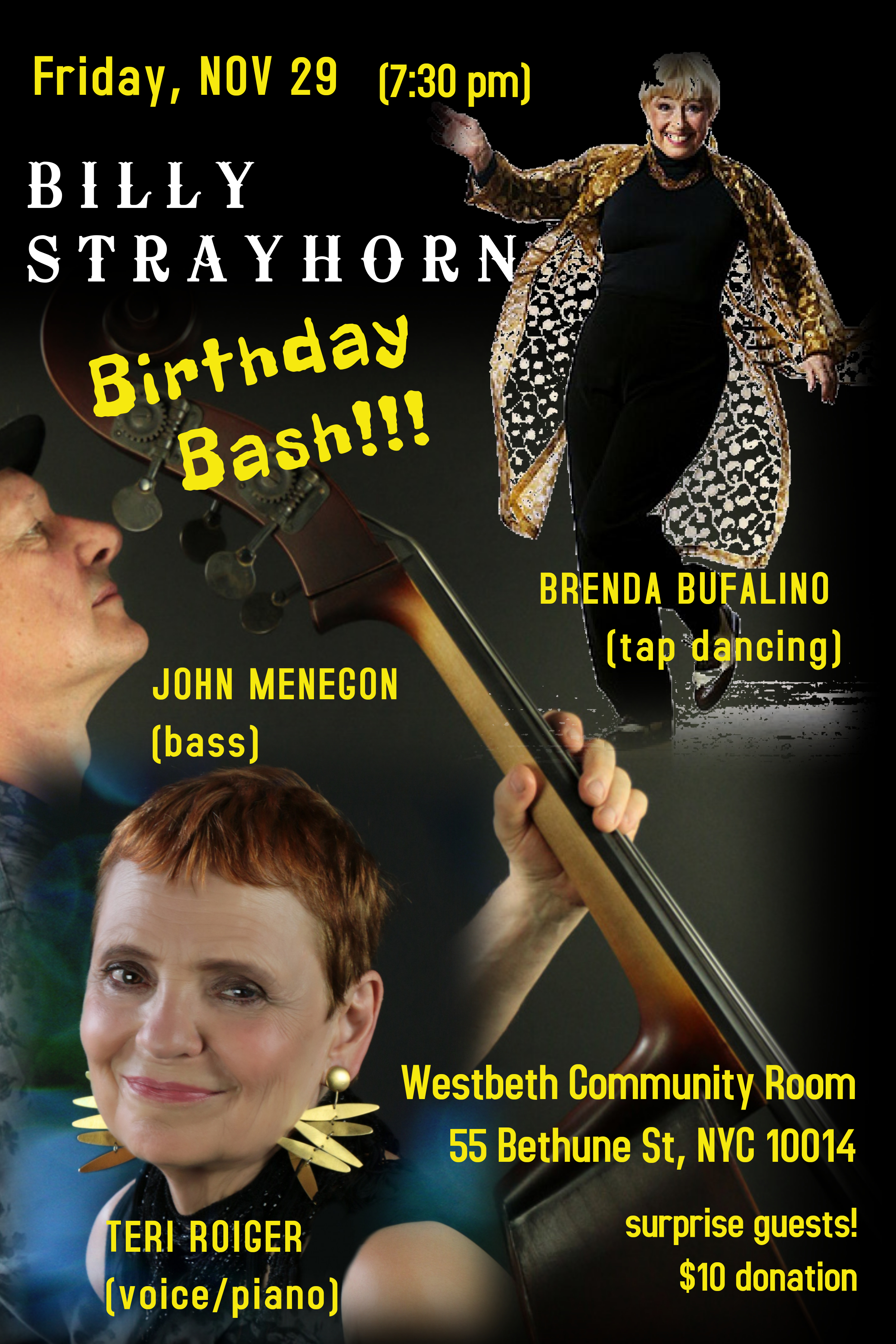 Billy Strayhorn Birthday Bash!