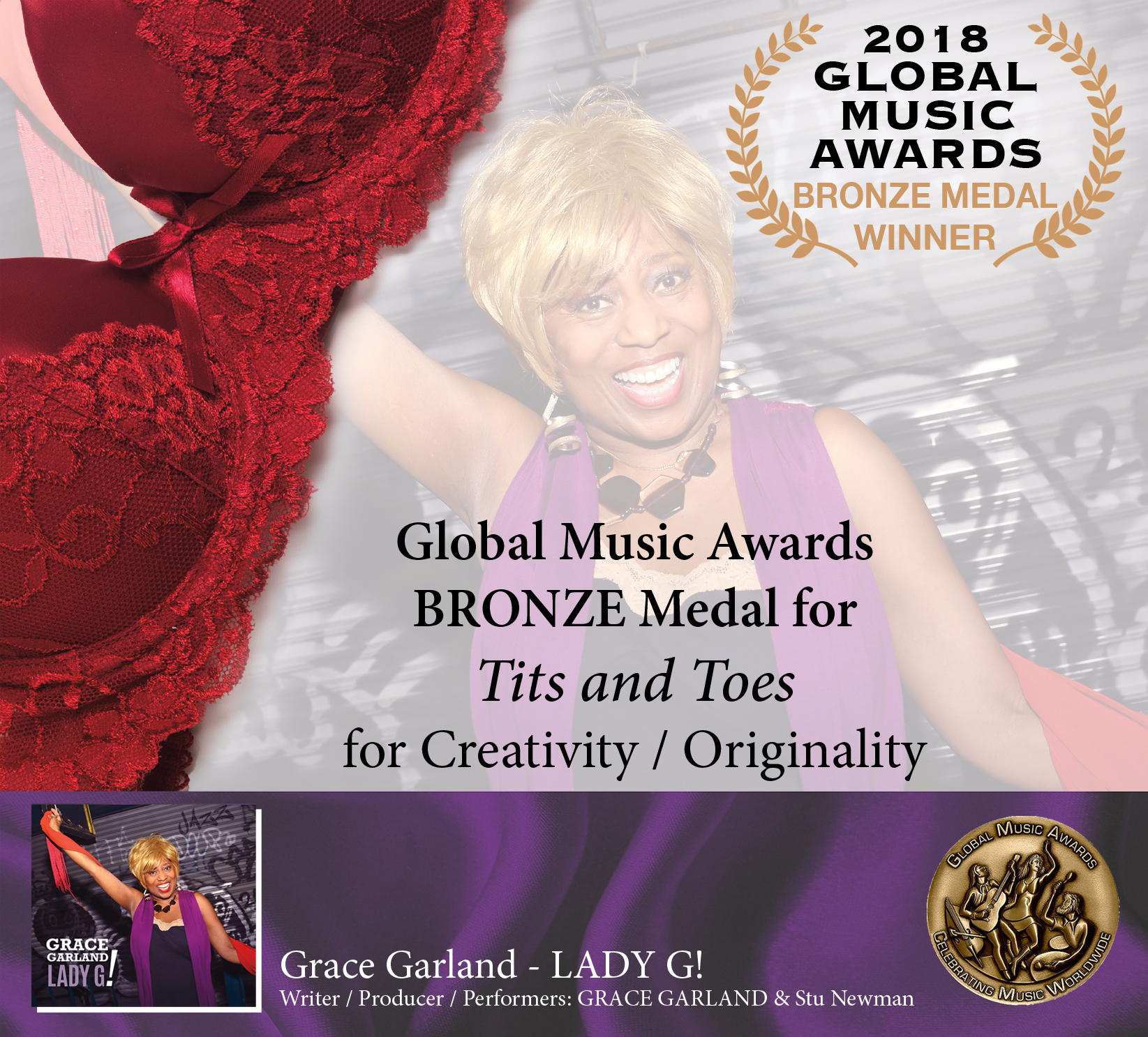 Grace GARLAND, the Vocalist with Gary Fisher Duo in BROOKLYN!