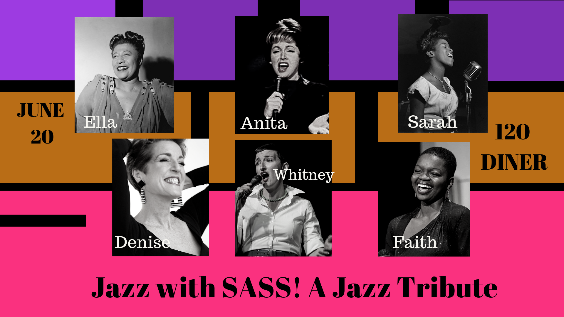 Jazz With Sass! A Tribute To Anita, Sarah And Ella