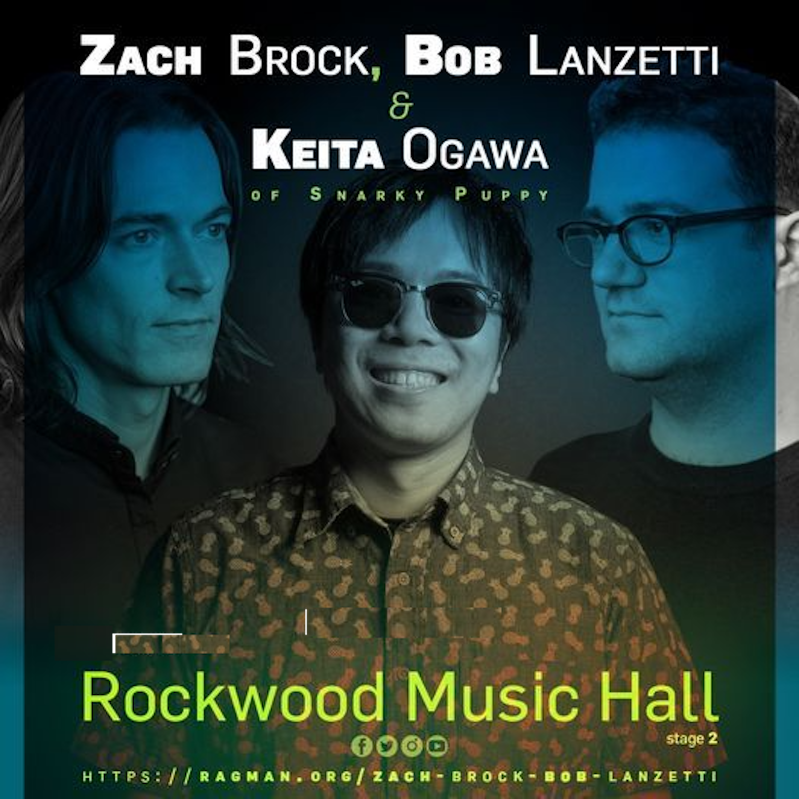 Zach Brock, Bob Lanzetti & Keita Ogawa