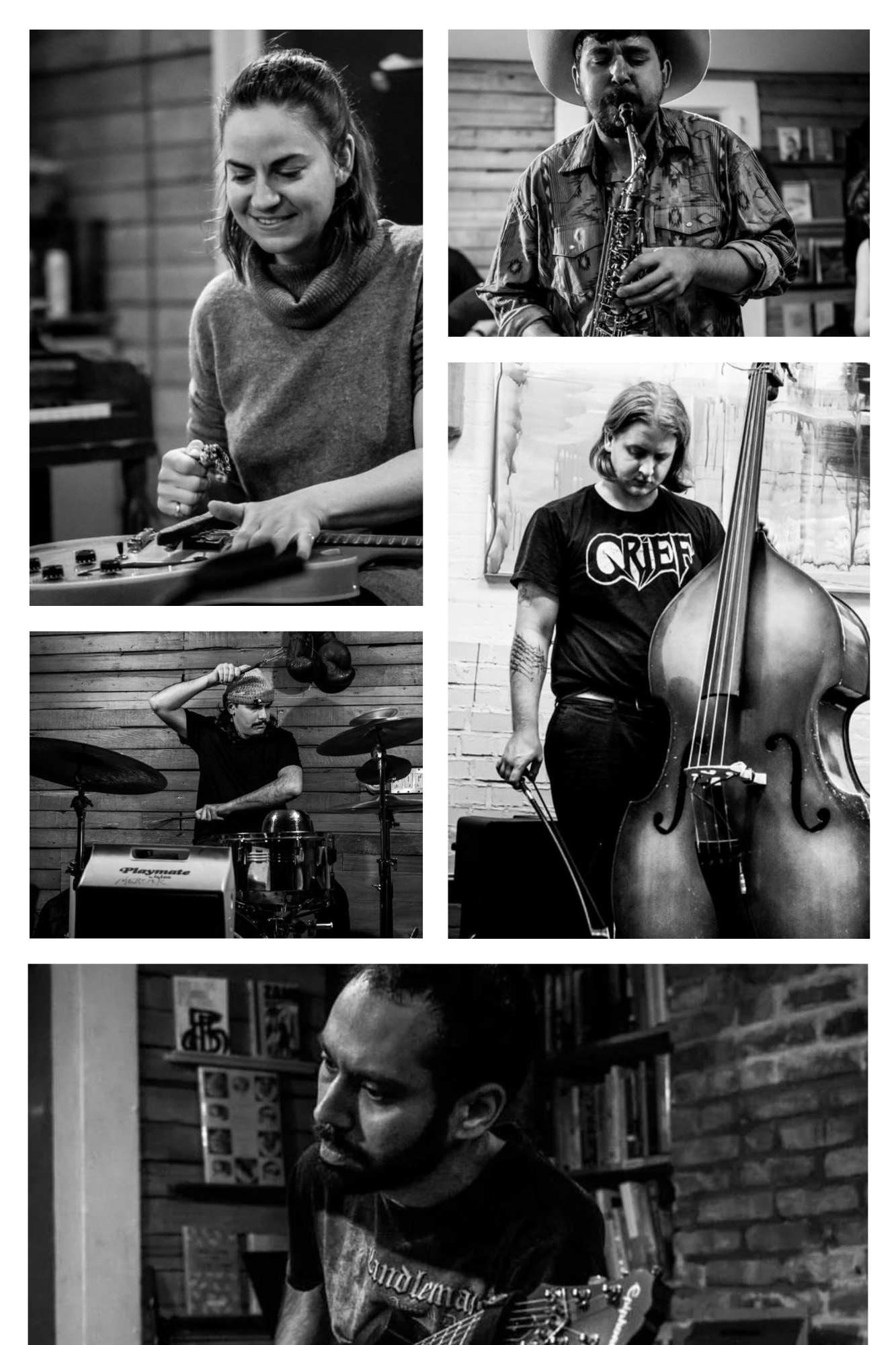 Luke Rovinsky, Caleb Duval, Michael Larocca, Tom Weeks, Sandy Ewen,