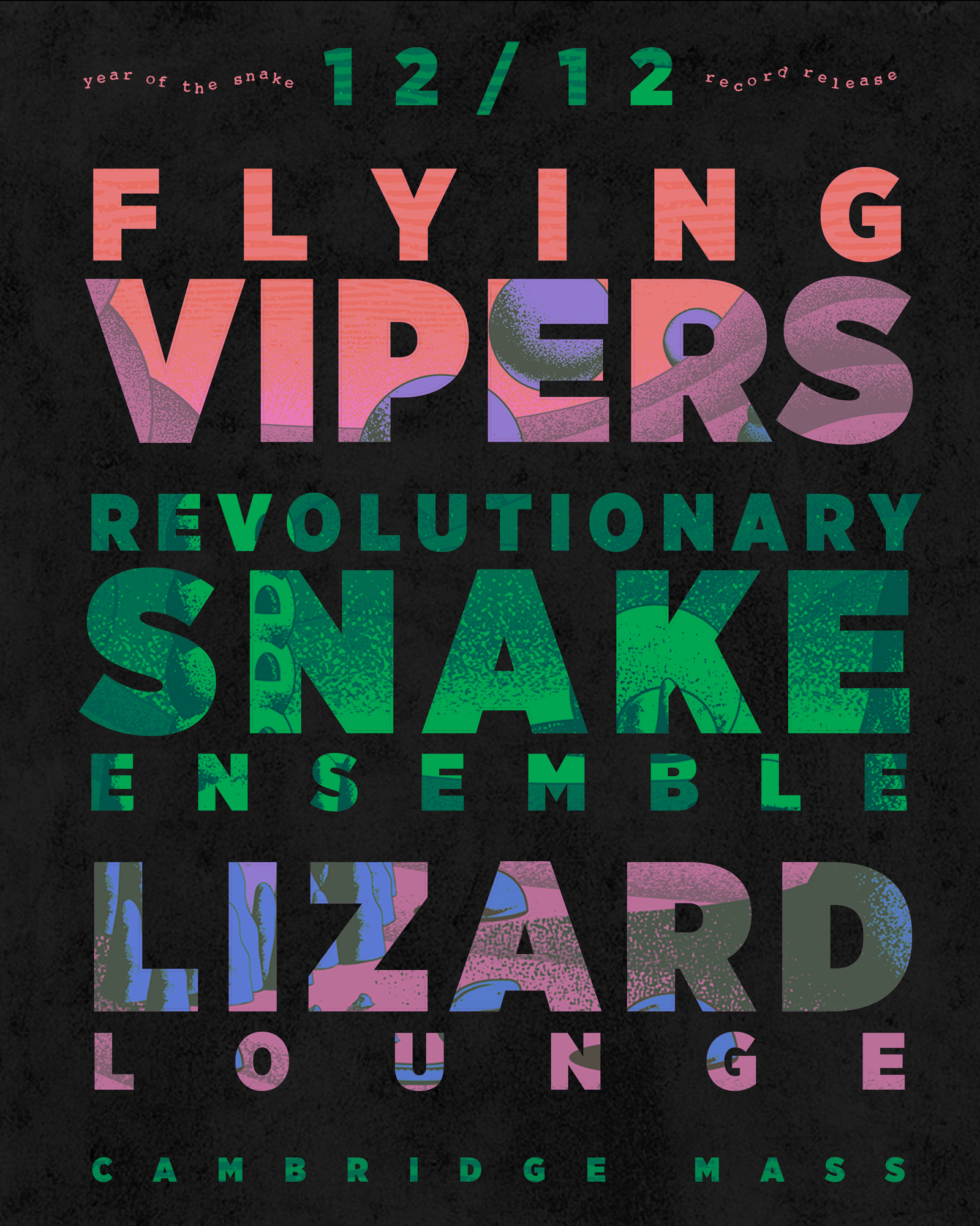Flying Vipers & Rev Snake Ens At Lizard Lounge!