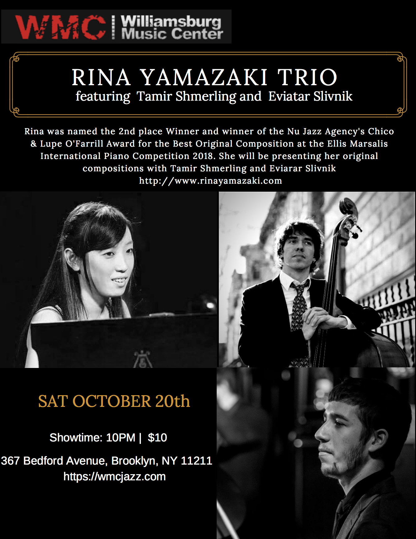 Rina Yamazaki Trio