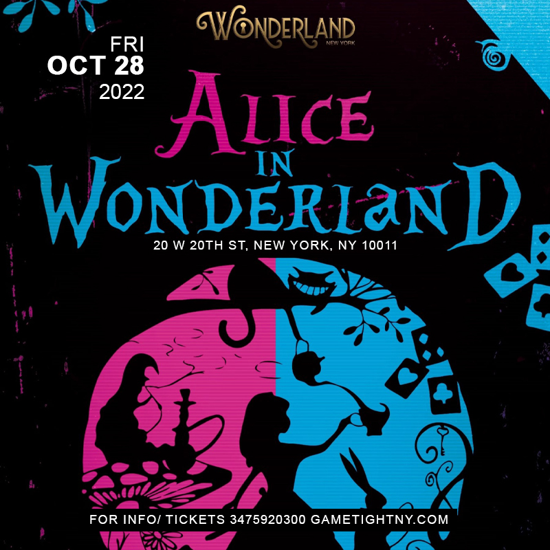 Wonderland Nyc Friday Halloween Party General Admission 2022